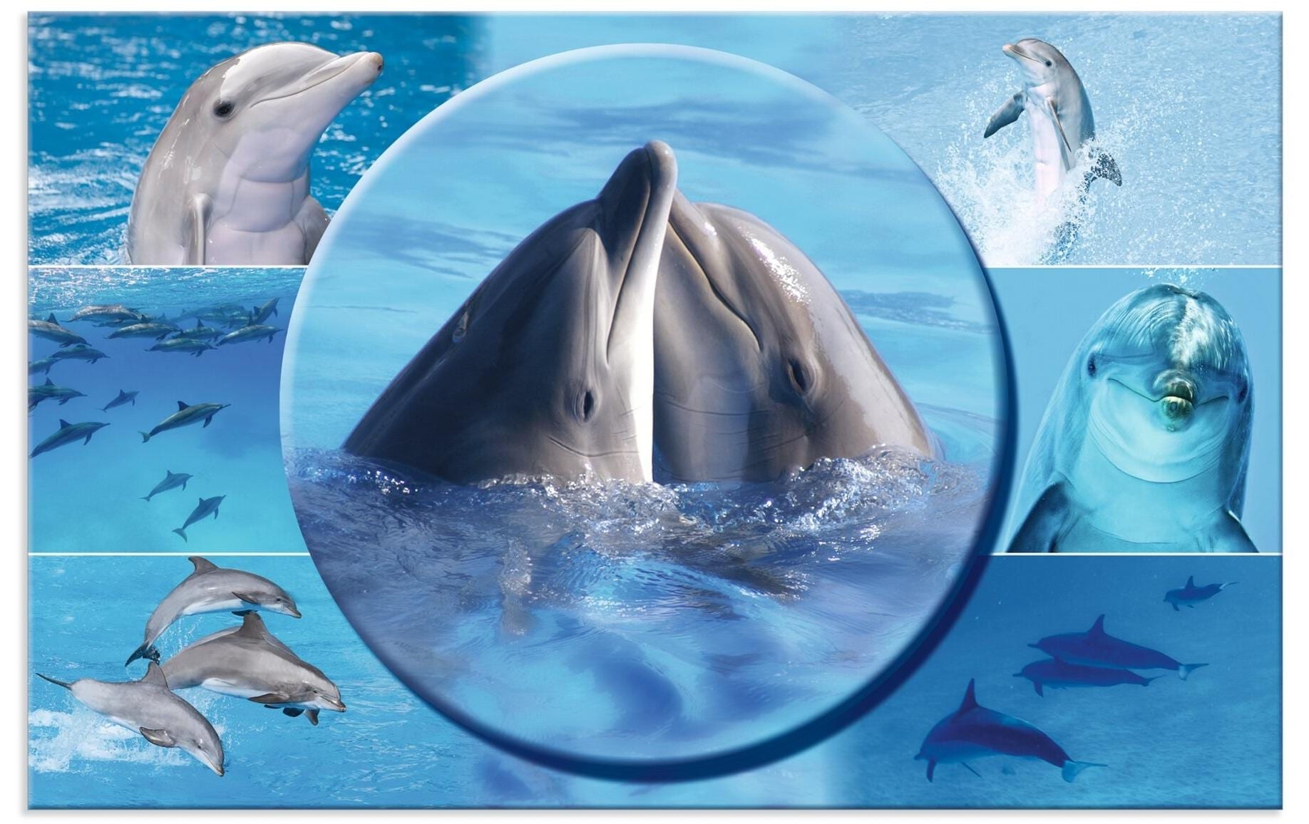 HERMA Schreibunterlage Delphin 55 x 35 cm HERMA Schreibunterlage Delphin 55 x 35 cm