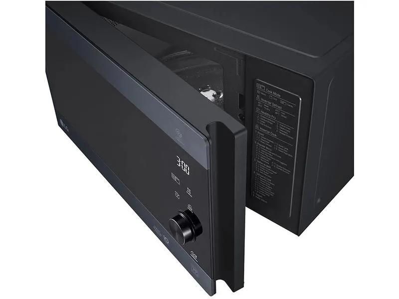 LG Mikrowelle mit Grill MH6565CPB Schwarz