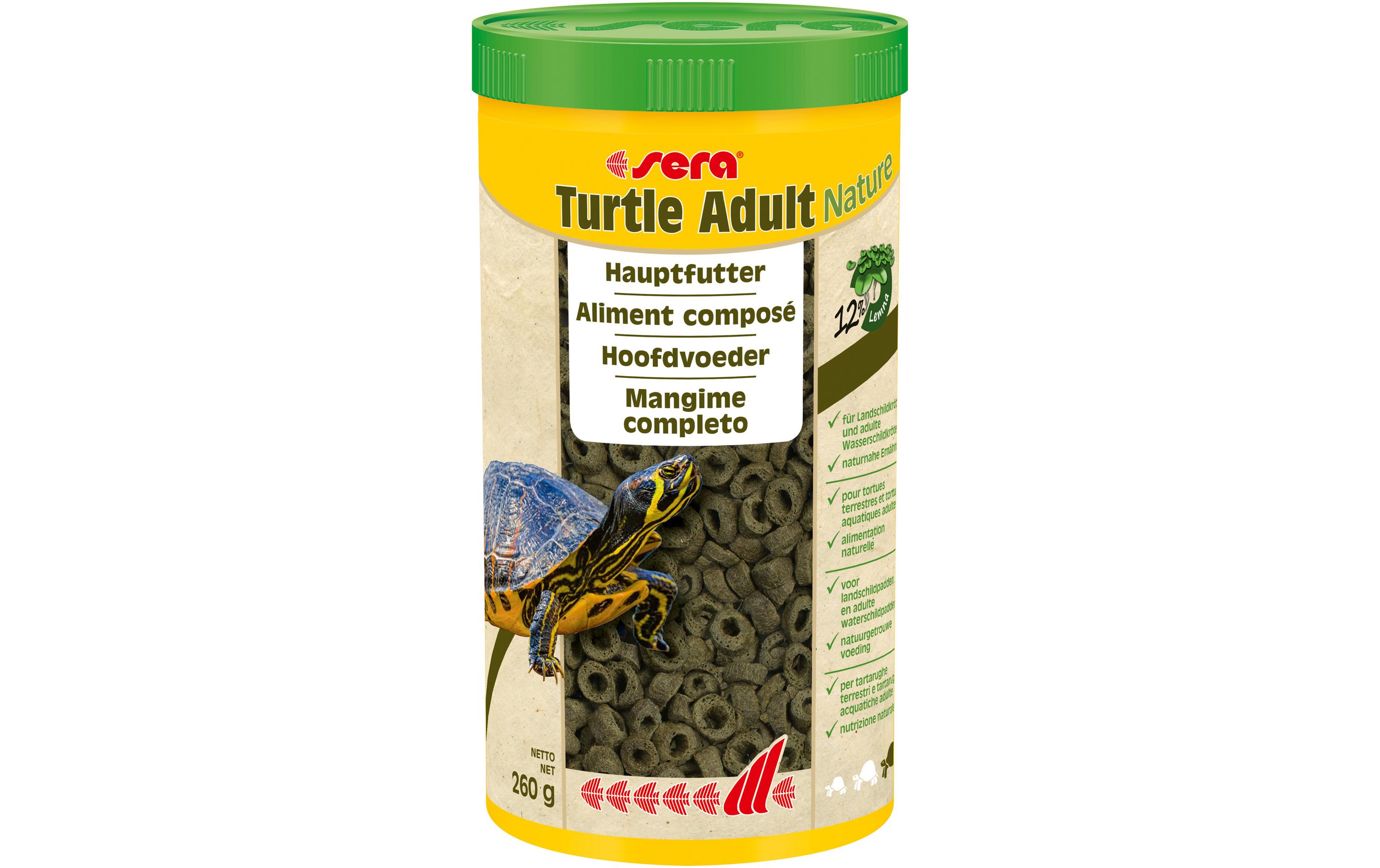 sera Hauptfutter Turtle Adult Nature, 1000 ml, 260g
