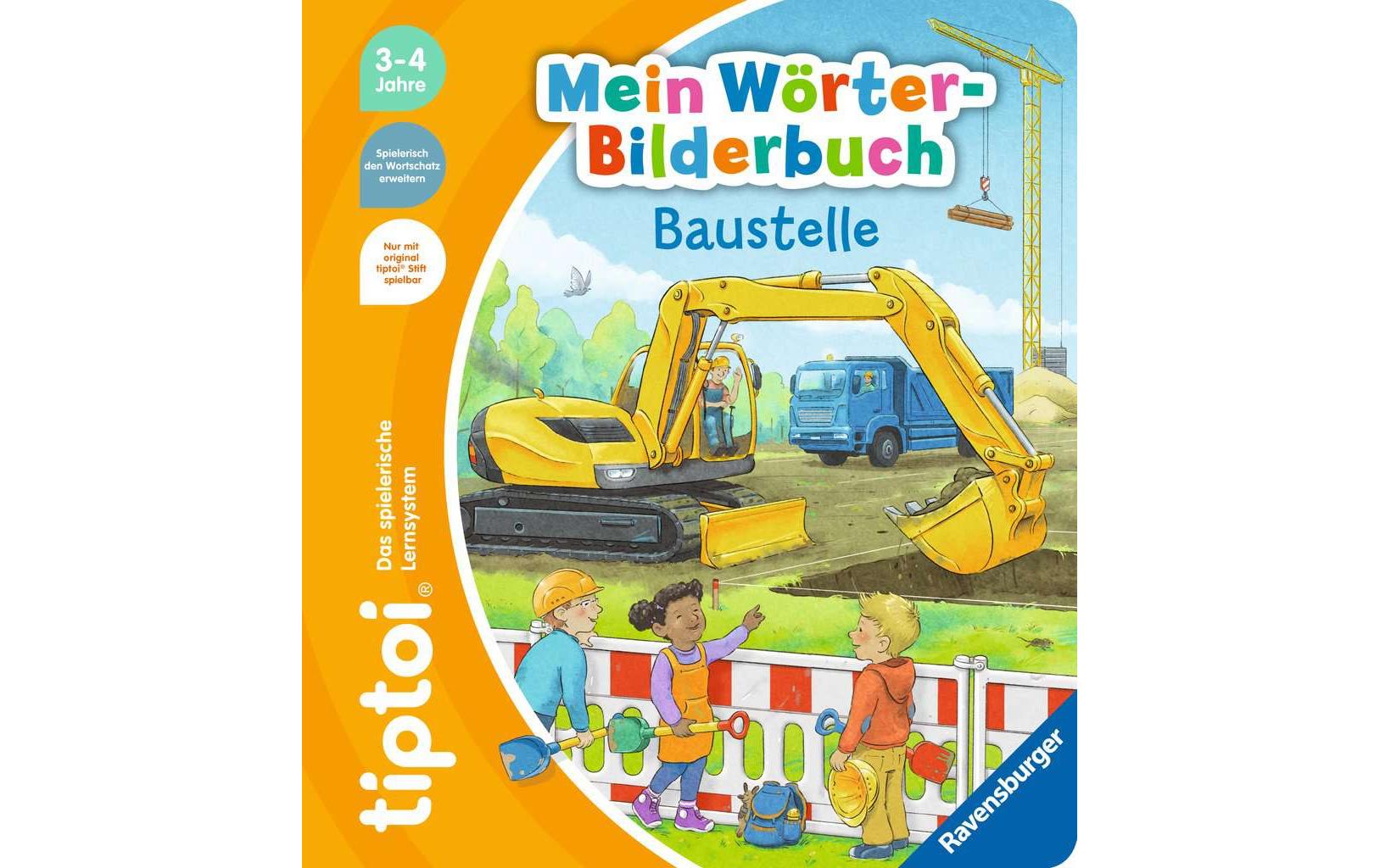 tiptoi Lernbuch Mein Wörter-Bilderbuch Baustelle
