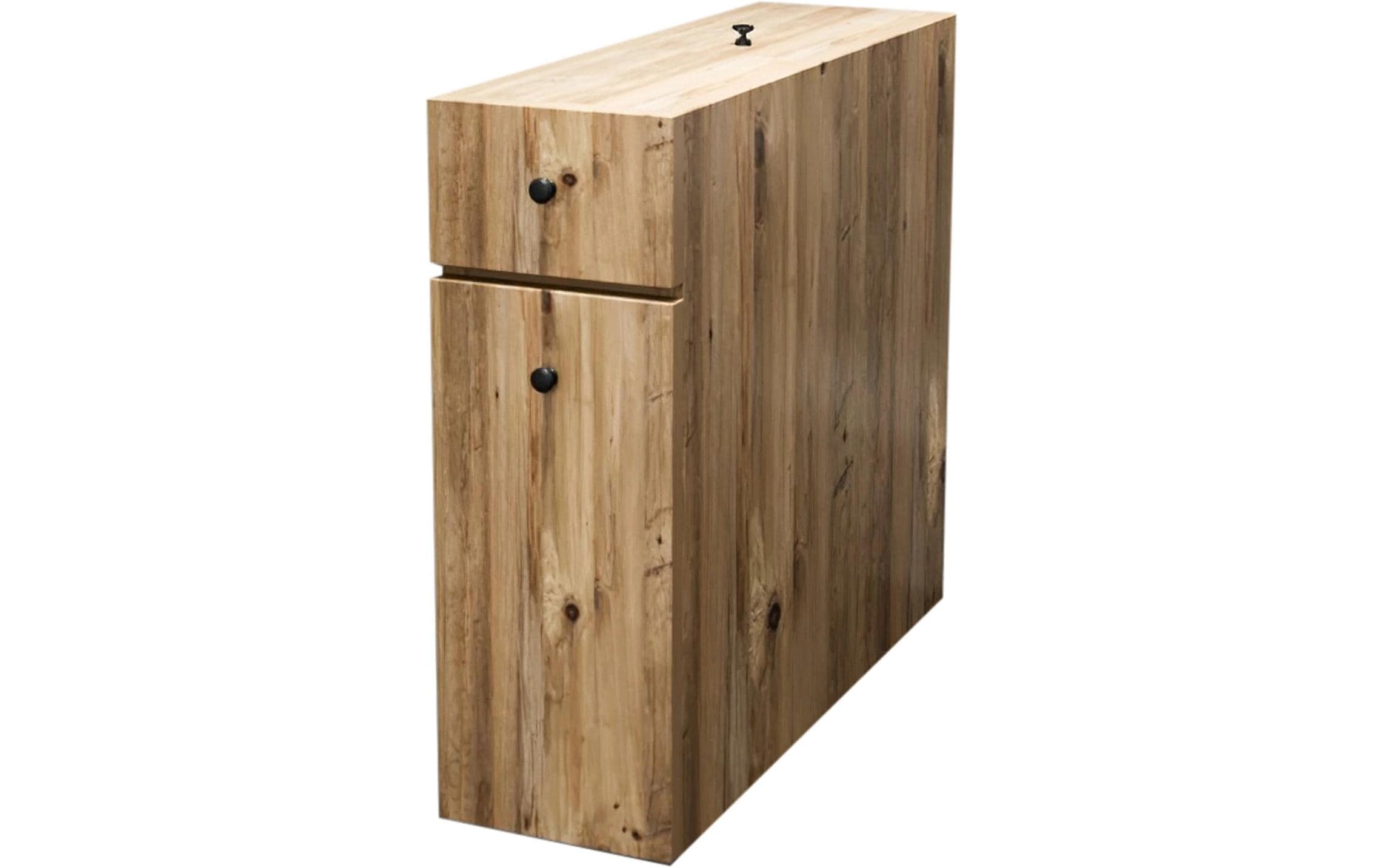 Woody Fashion Badezimmerregal Calencia 19 x 55 x 60 cm, Nature Woody Fashion Badezimmerregal Calencia 19 x 55 x 60 cm, Nature