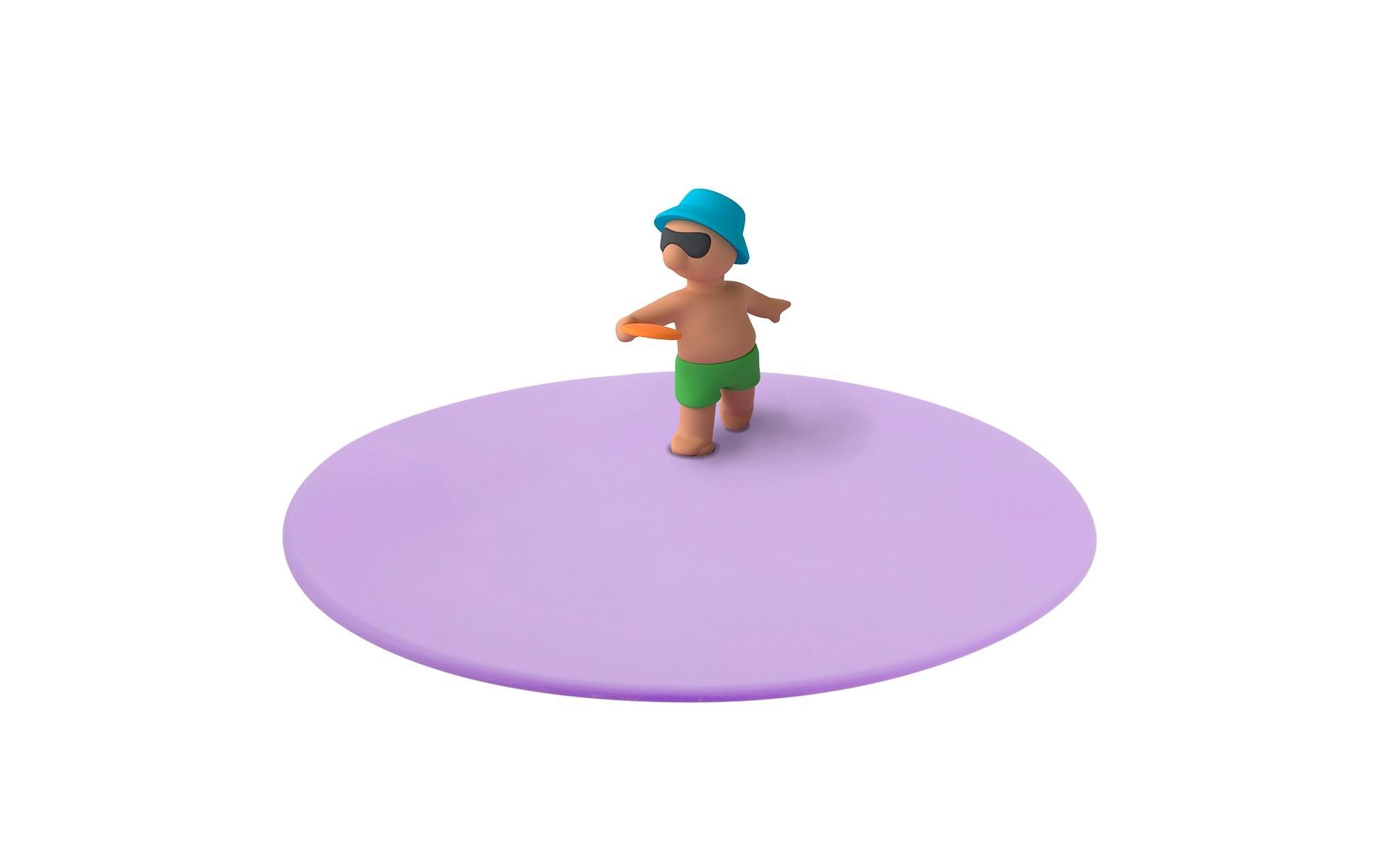 Lurch Glasabdeckung Mein Deckel – Summer Fun Finn Frisbee