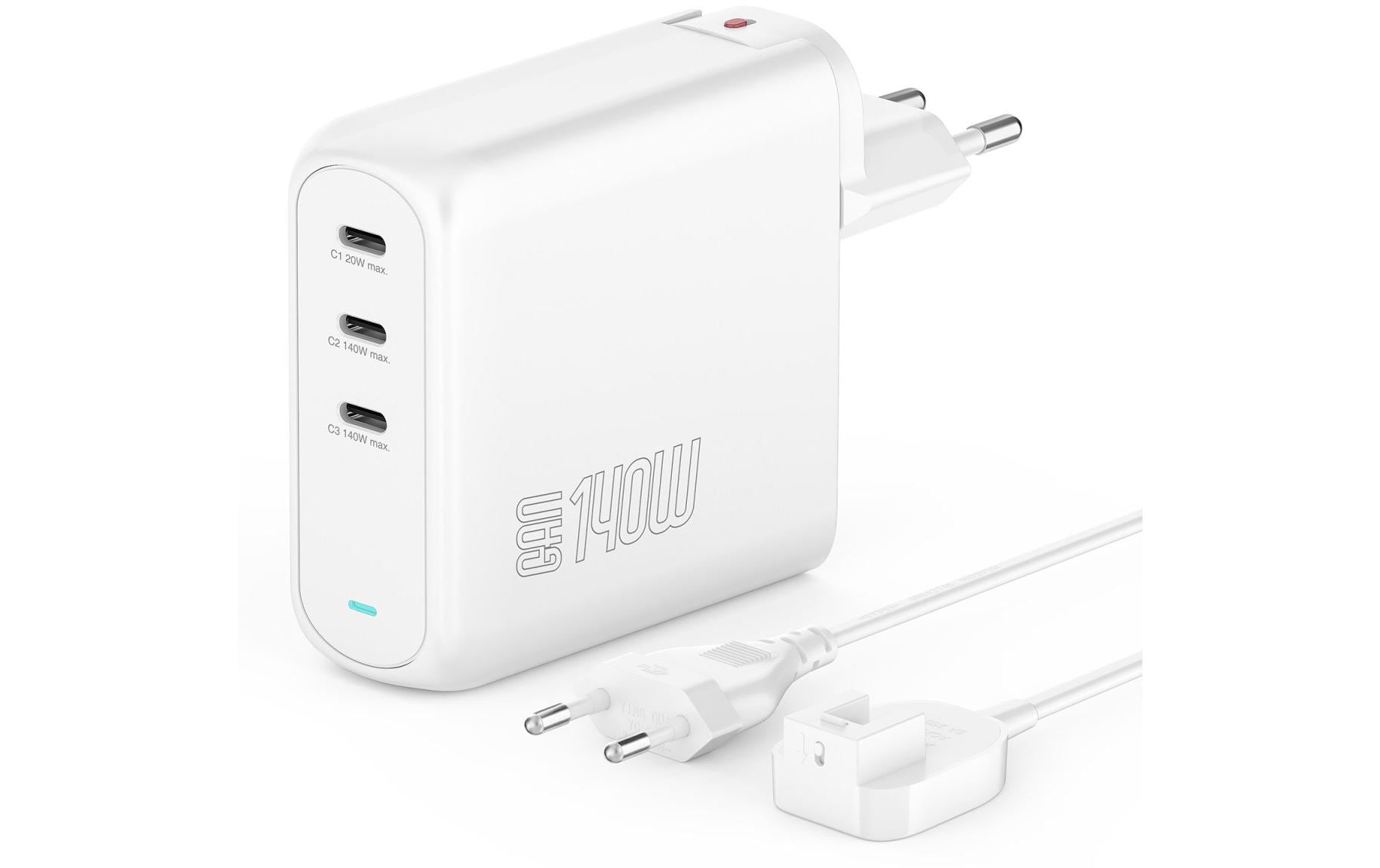 4smarts USB-Wandladegerät Flex Pro 140 W