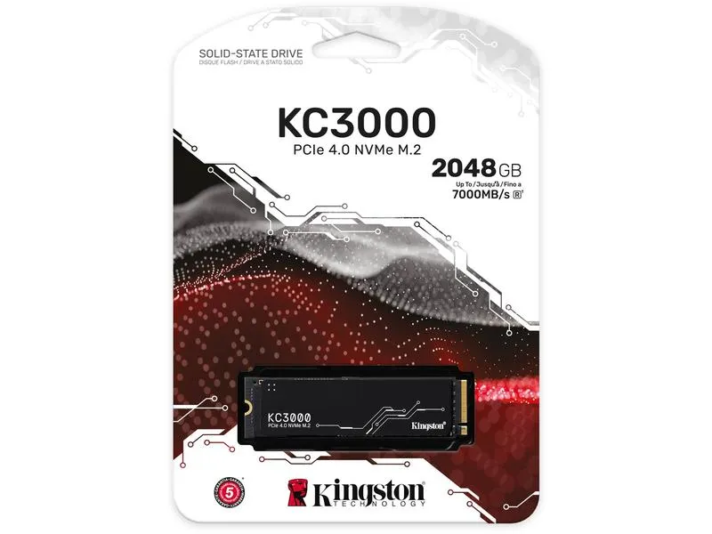 Kingston SSD KC3000 M.2 2280 NVMe 2048 GB Kingston SSD KC3000 M.2 2280 NVMe 2048 GB