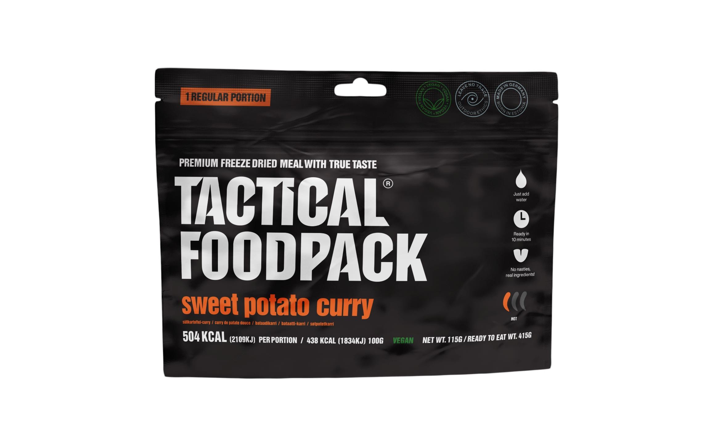 Tactical Foodpack Hauptgericht Sweet Potato Curry Tactical Foodpack Hauptgericht Sweet Potato Curry