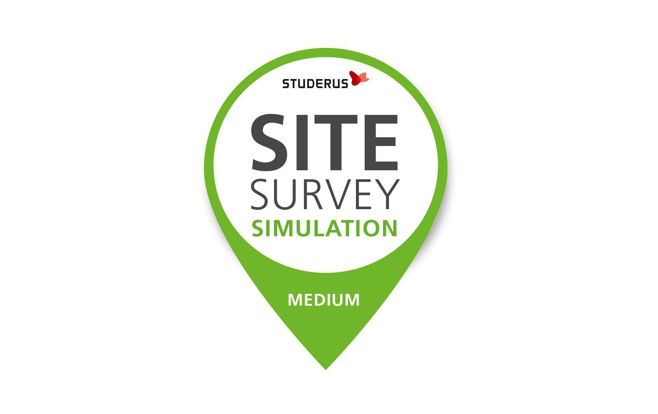 Zyxel Studerus WLAN Site Survey Medium Simulation 2500-10000m2