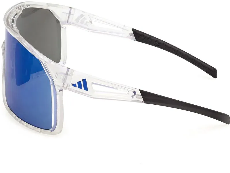 adidas Alkator SP0124 Transparent, Lens blue mirror