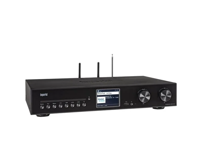 Imperial Netzwerk-Audioplayer DABMAN i560 CD Schwarz