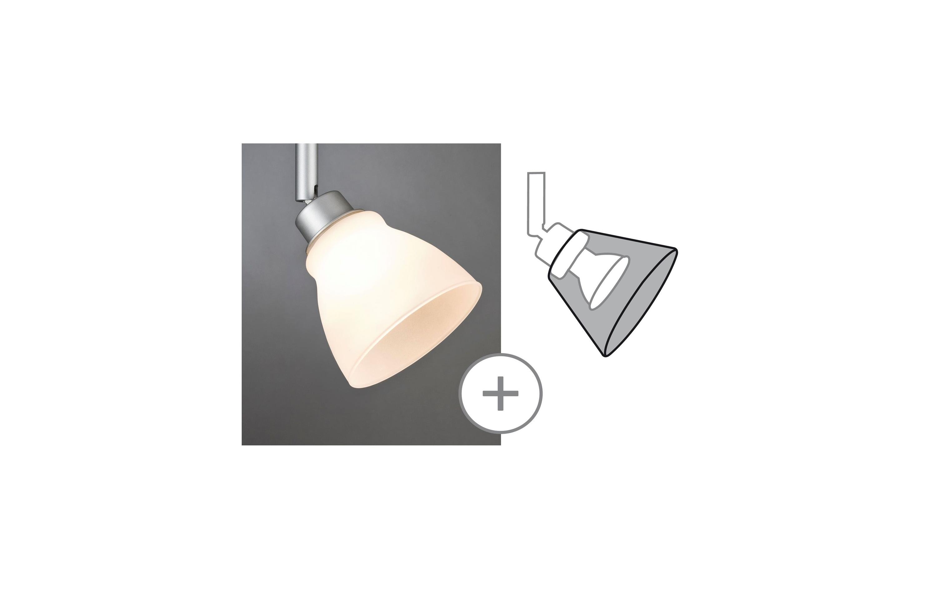 Paulmann DecoSystems Schirm Wolbi, Weiss