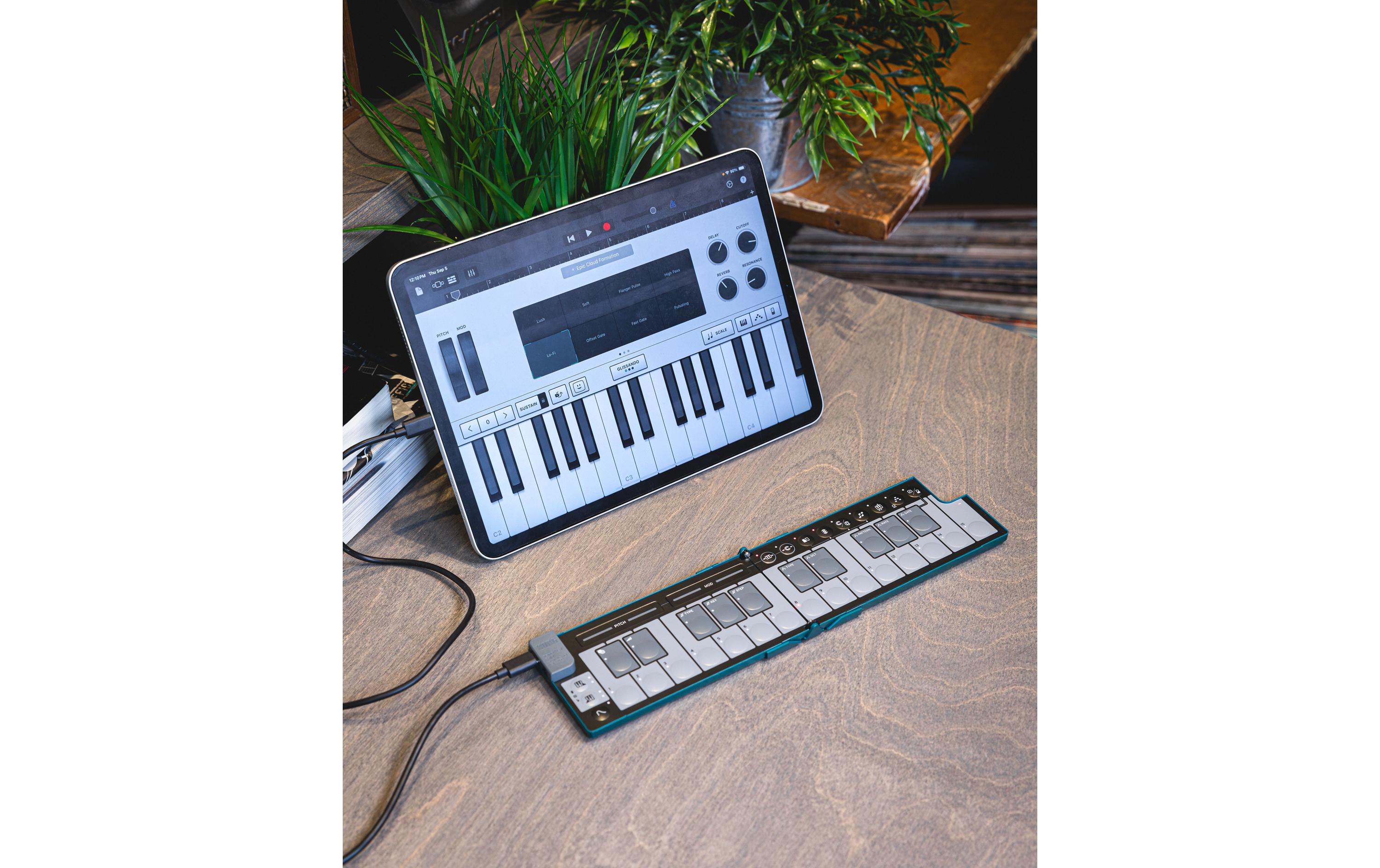 Korg Keyboard Controller nanoKEY Fold Alpine Green Limited