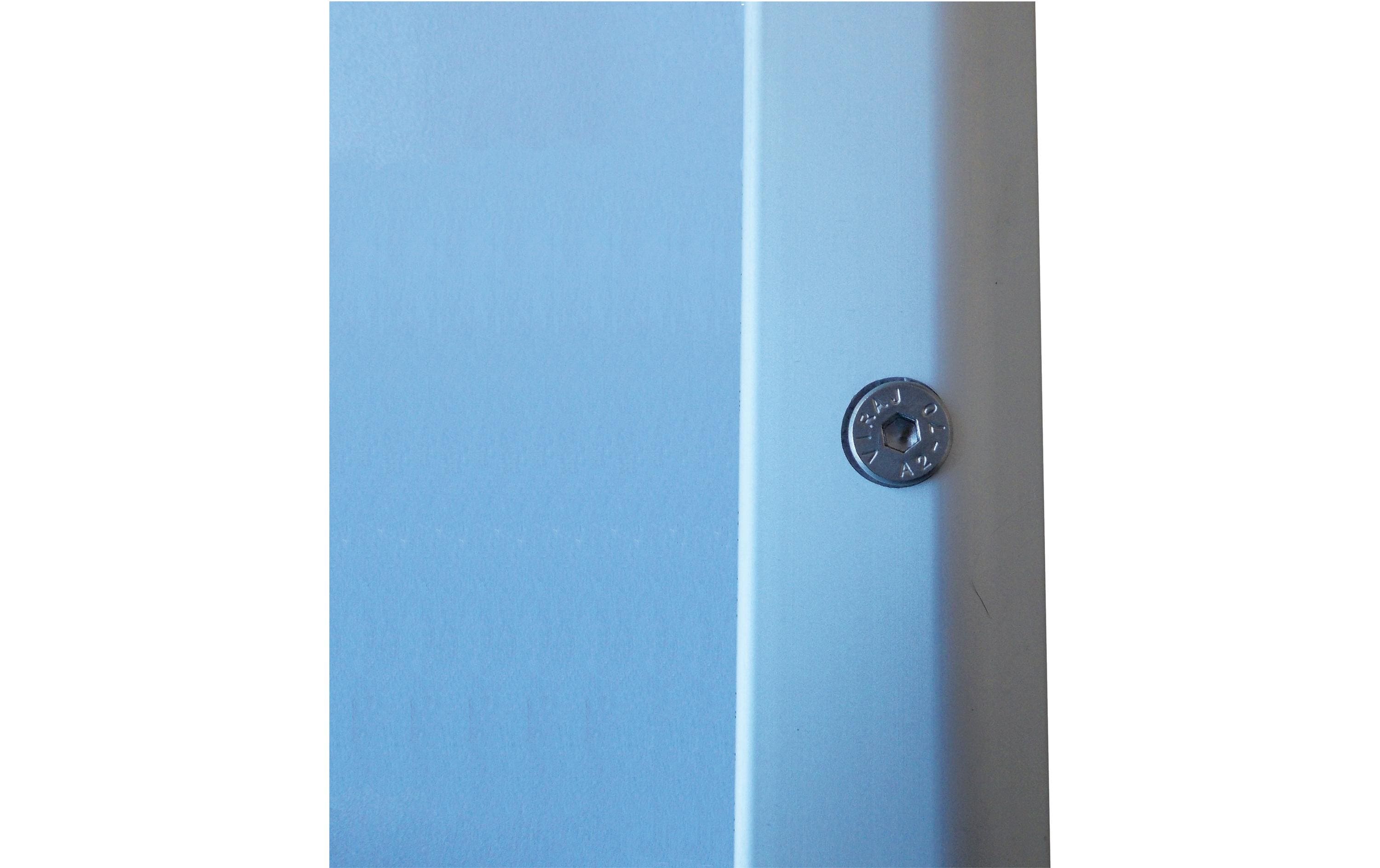 Franken Präsentationsrahmen Outdoor Security 35 mm, A4 Silber