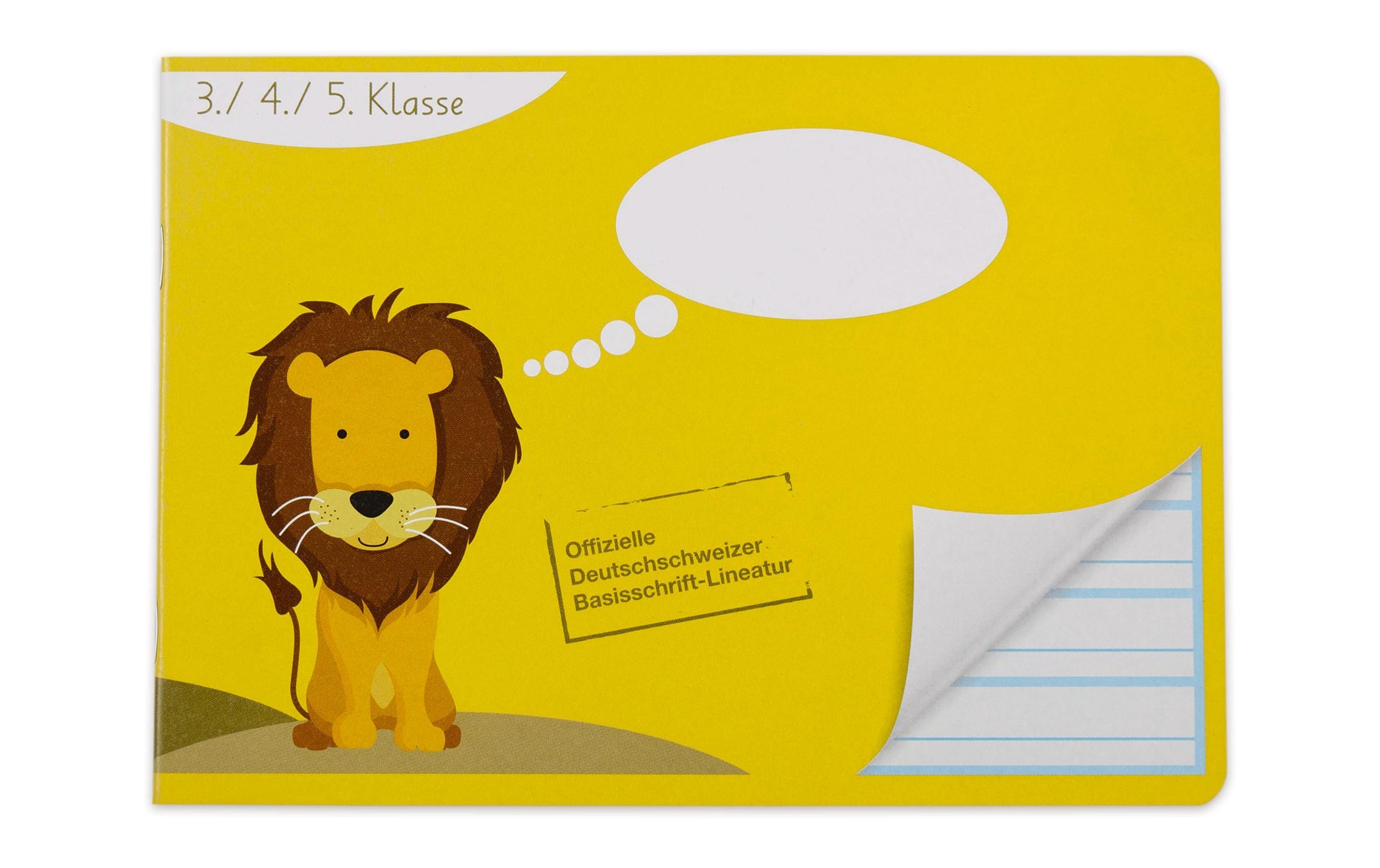 ELCO Schulheft A5, Liniert, Gelb ELCO Schulheft A5, Liniert, Gelb