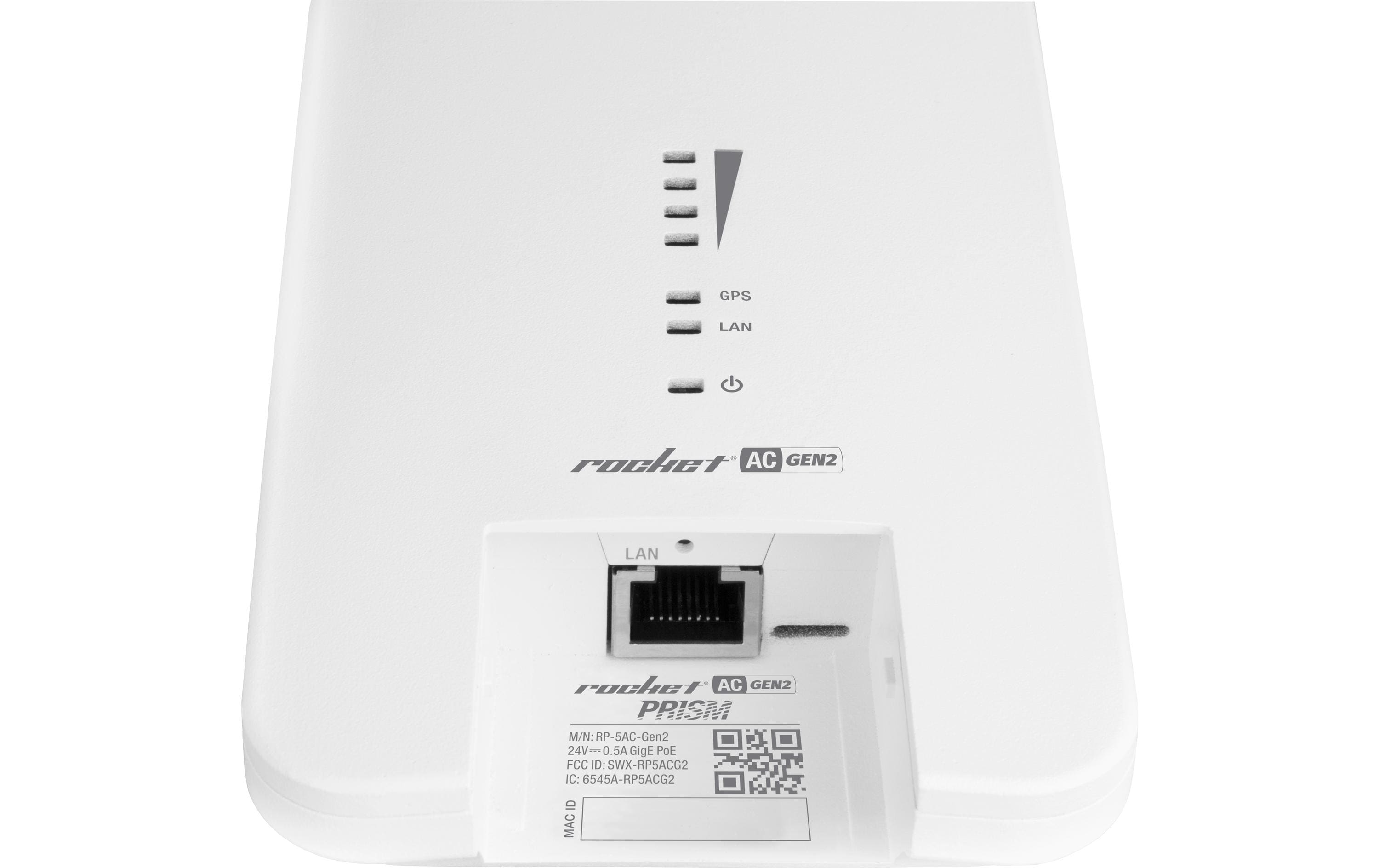 Ubiquiti WLAN-Bridge Rocket RP-5AC-GEN2 Ubiquiti WLAN-Bridge Rocket RP-5AC-GEN2