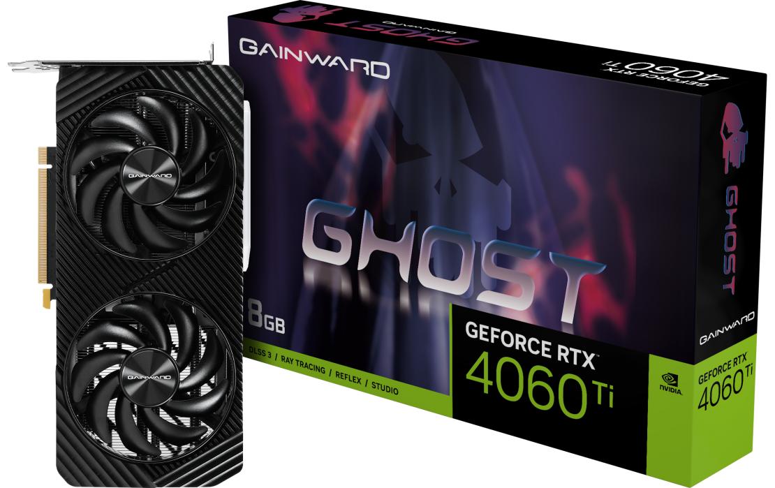 Gainward Grafikkarte GeForce RTX 4060 Ti Ghost 8 GB
