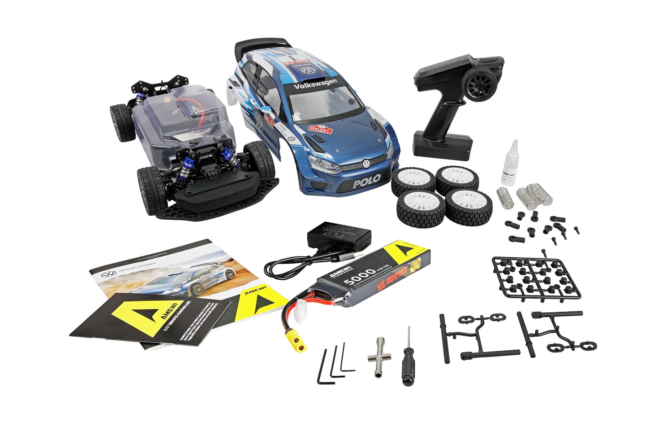 Amewi Rally Hyper Go VW Polo R WRC 1:10 RTR