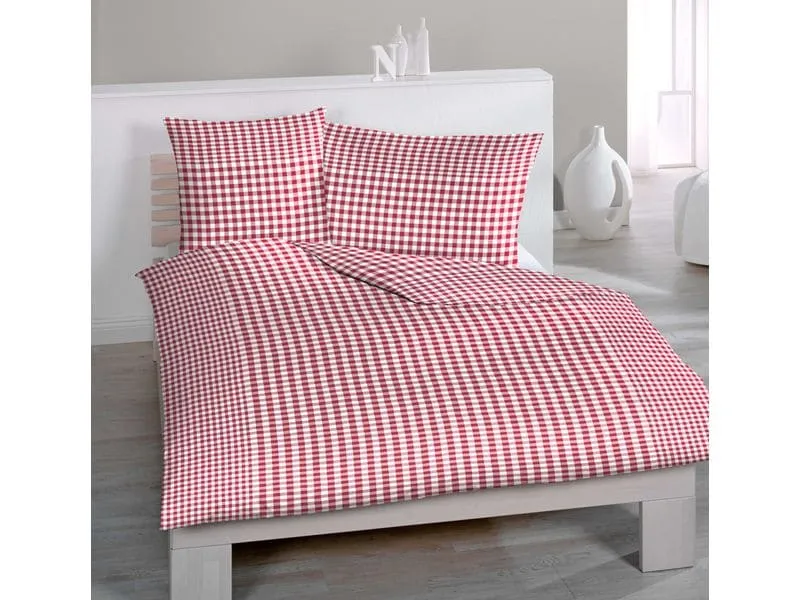 Home Fashion Kopfkissenbezug Renforcé Carschina Mehrfarbig, 50 x 70 cm
