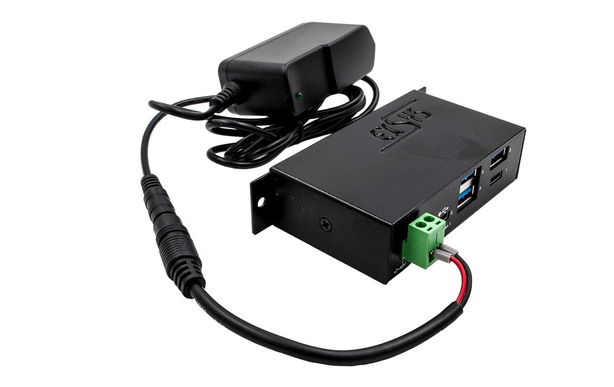 Exsys DC-Buchse Power-Kabel offen, 10 cm