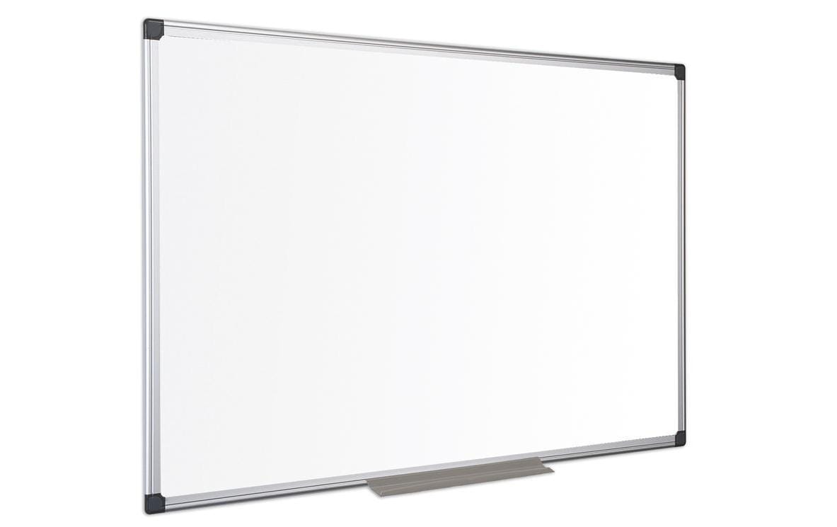 Bi-Office Magnethaftendes Whiteboard 120 cm x 180 cm, Weiss