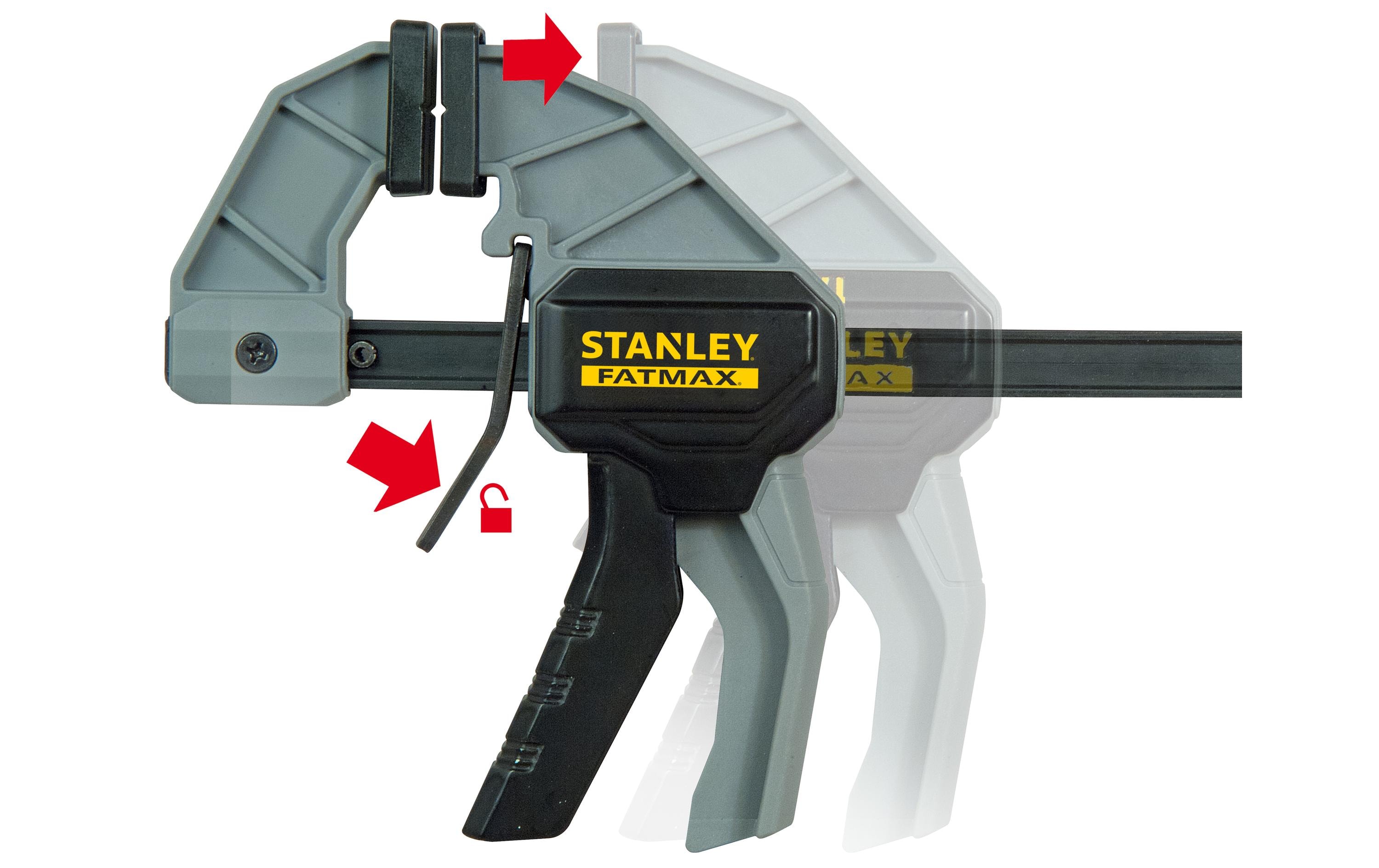 Stanley Fatmax Einhandzwinge Fatmax M, 150 mm Stanley Fatmax Einhandzwinge Fatmax M, 150 mm
