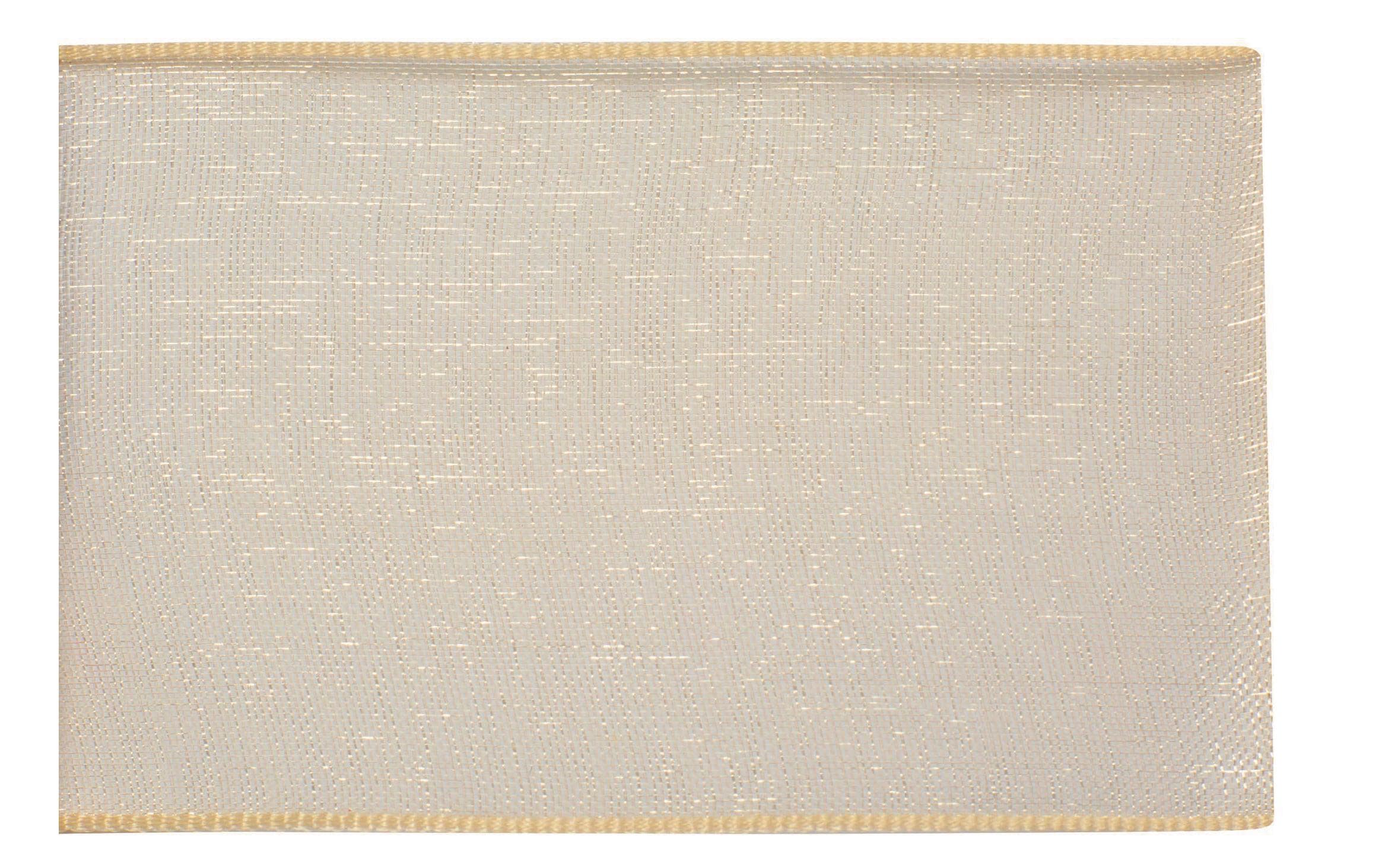 Glorex Organzaband 25 mm x 5 m, Crème Glorex Organzaband 25 mm x 5 m, Crème