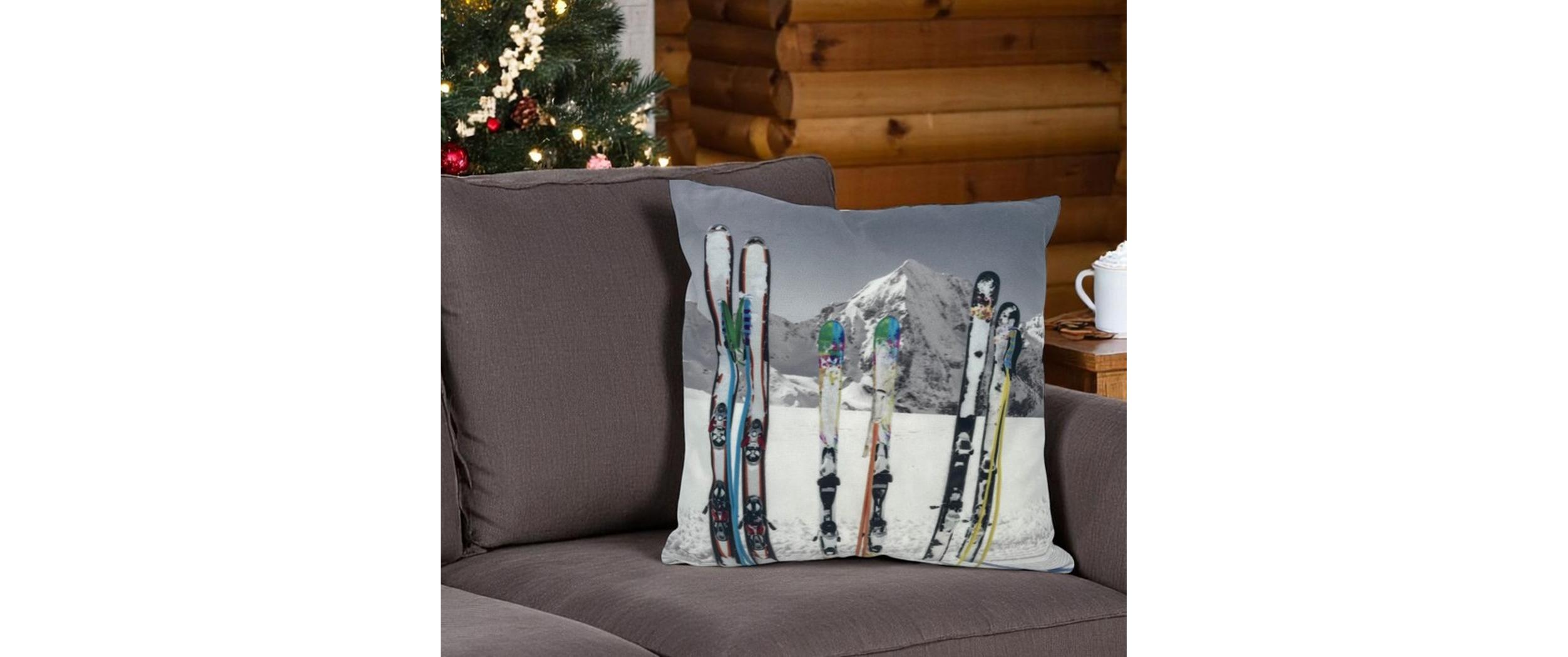 Dameco Kissen Ski 40 x 40 cm