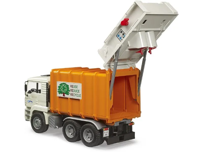 Bruder Spielwaren Hecklader Müll-LKW MAN TGA Bruder Spielwaren Hecklader Müll-LKW MAN TGA