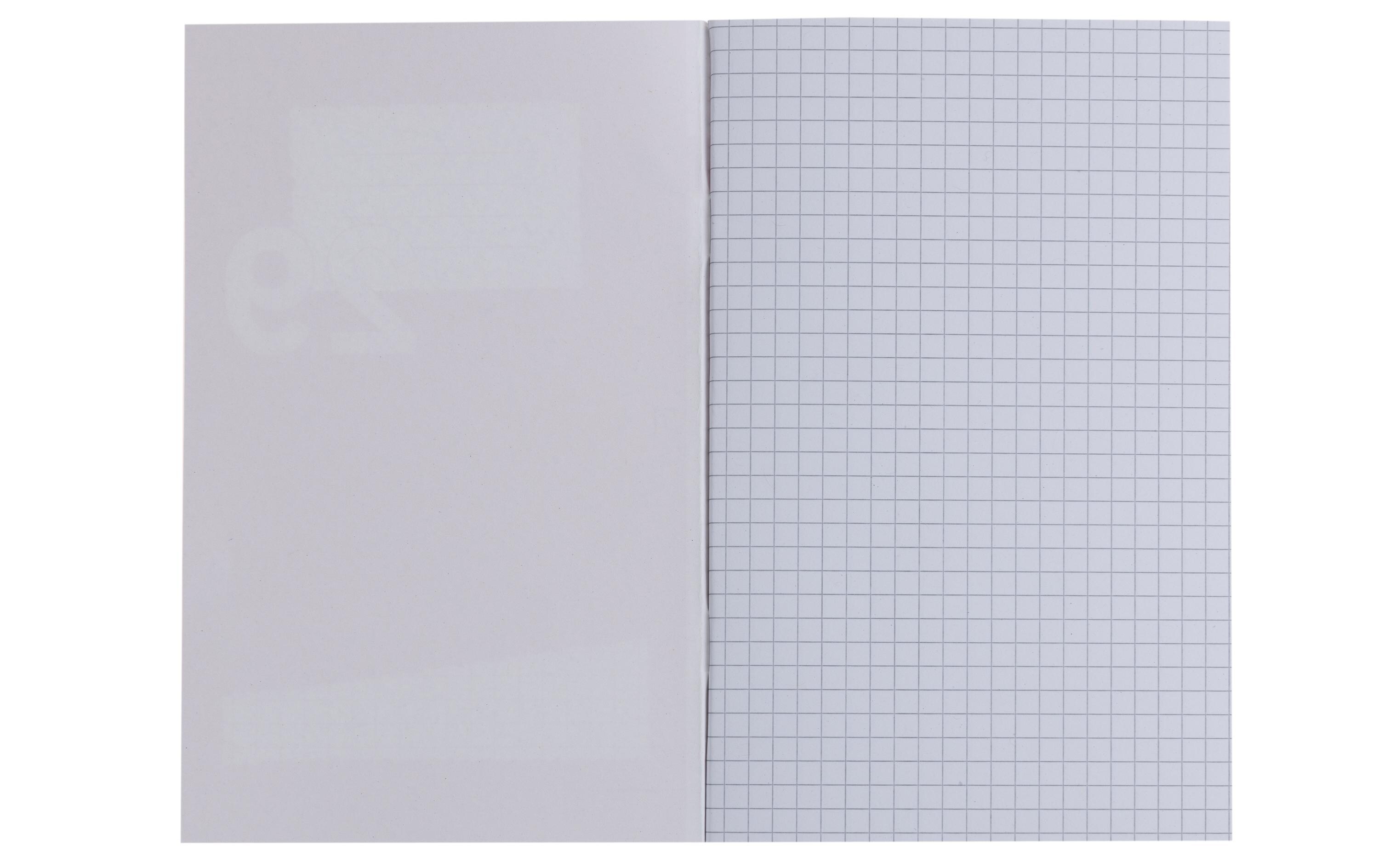 Office Focus Schulheft FSC 14 x 20 cm, Kariert, Rot, 10 Stück