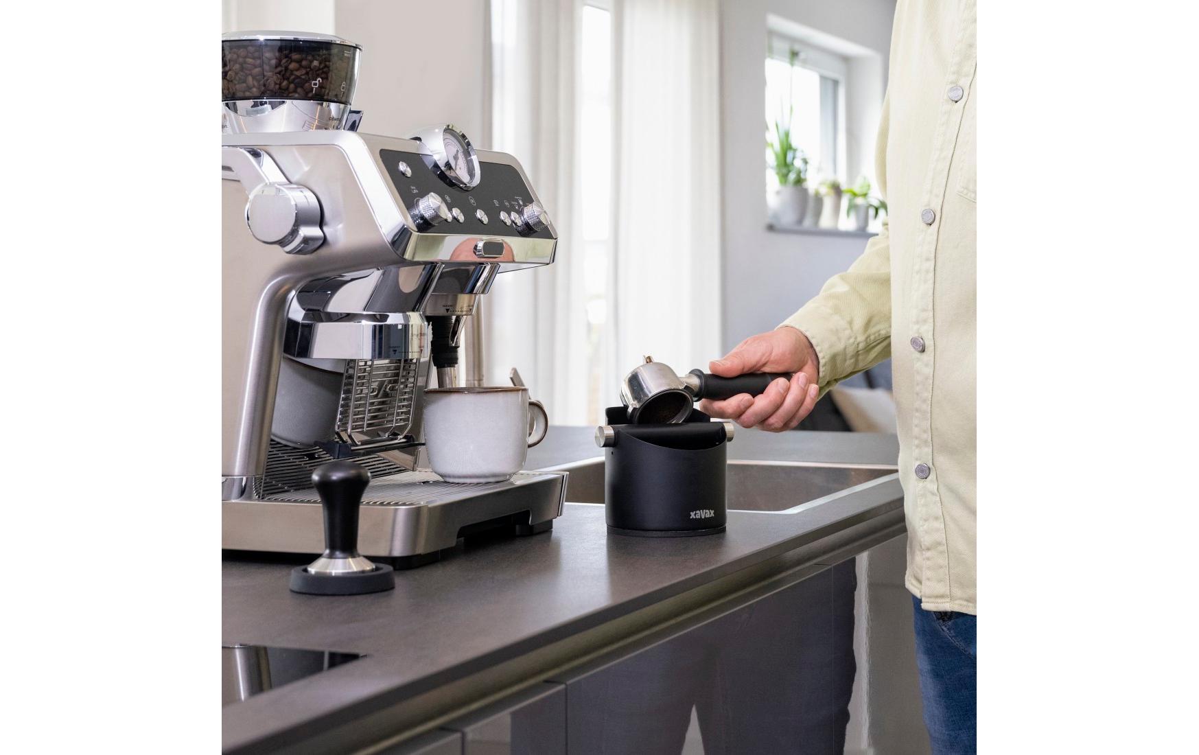 Xavax Abklopfbehälter Schwarz