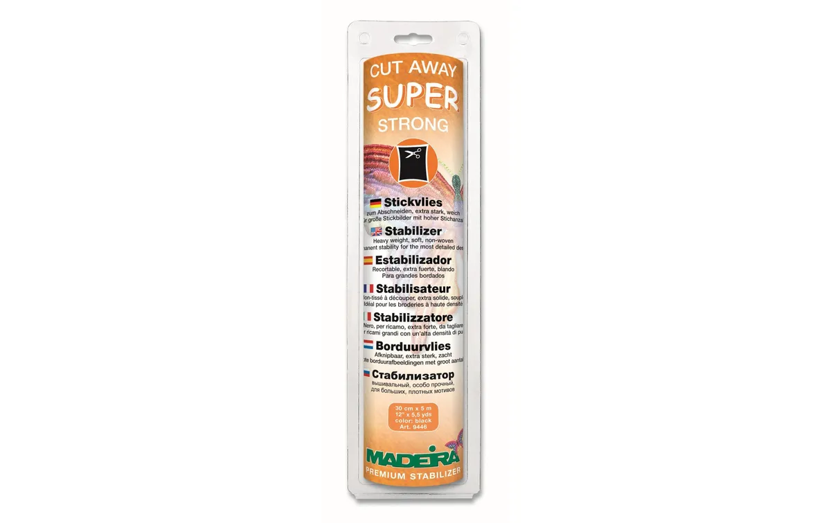 Madeira Stickvlies Cut Aways Super Strong 1 Stück Madeira Stickvlies Cut Aways Super Strong 1 Stück