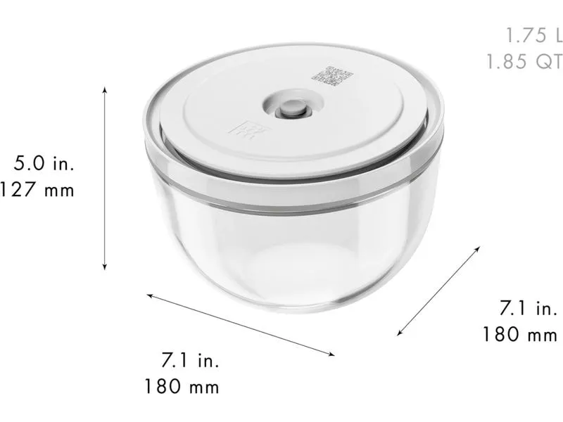 Zwilling Vakuumier-Behälter 6tlg. Fresh & Save Set, Glas Zwilling Vakuumier-Behälter 6tlg. Fresh & Save Set, Glas
