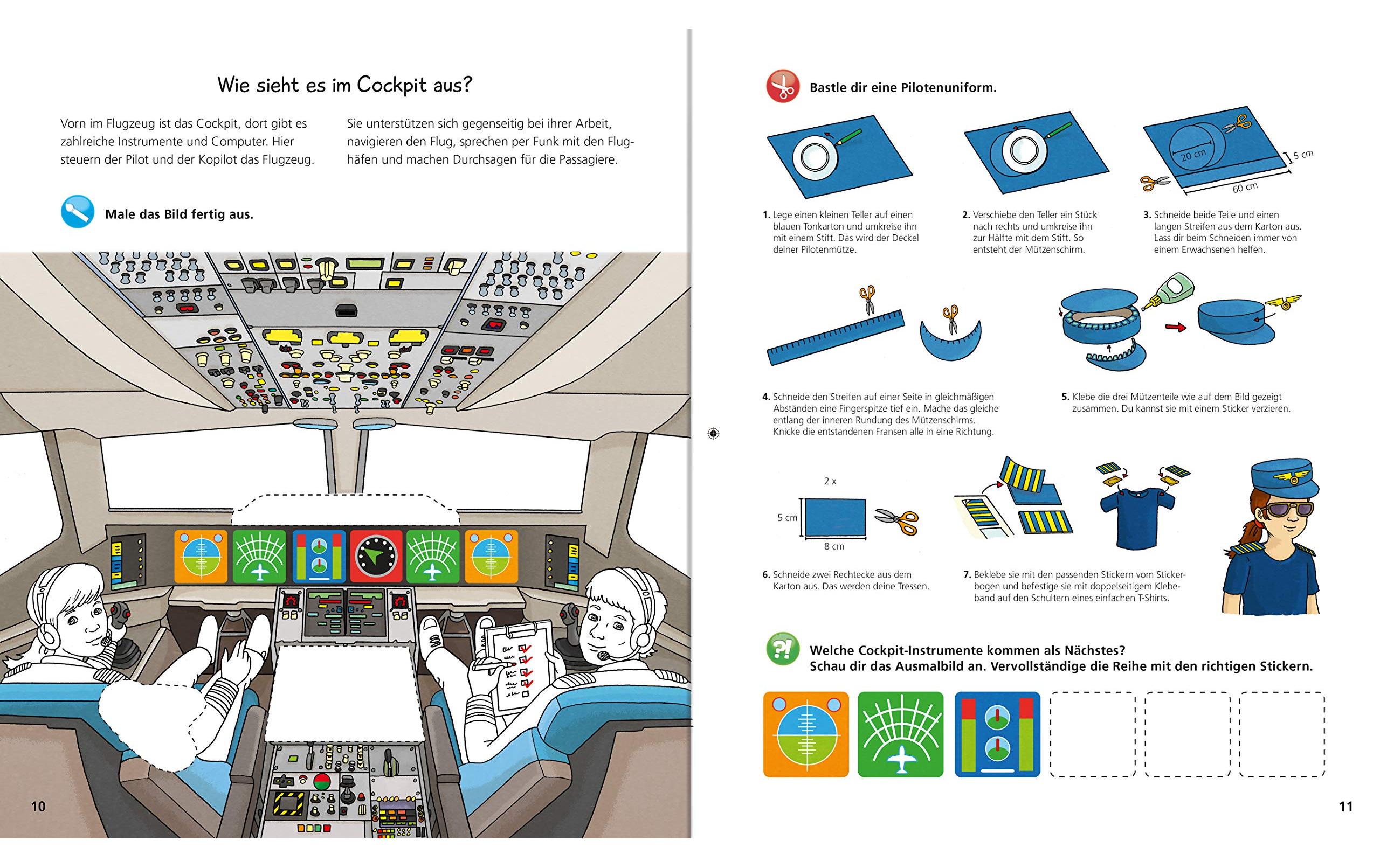 Ravensburger Kinder-Sachbuch WWW Aktiv-Heft Flugzeuge