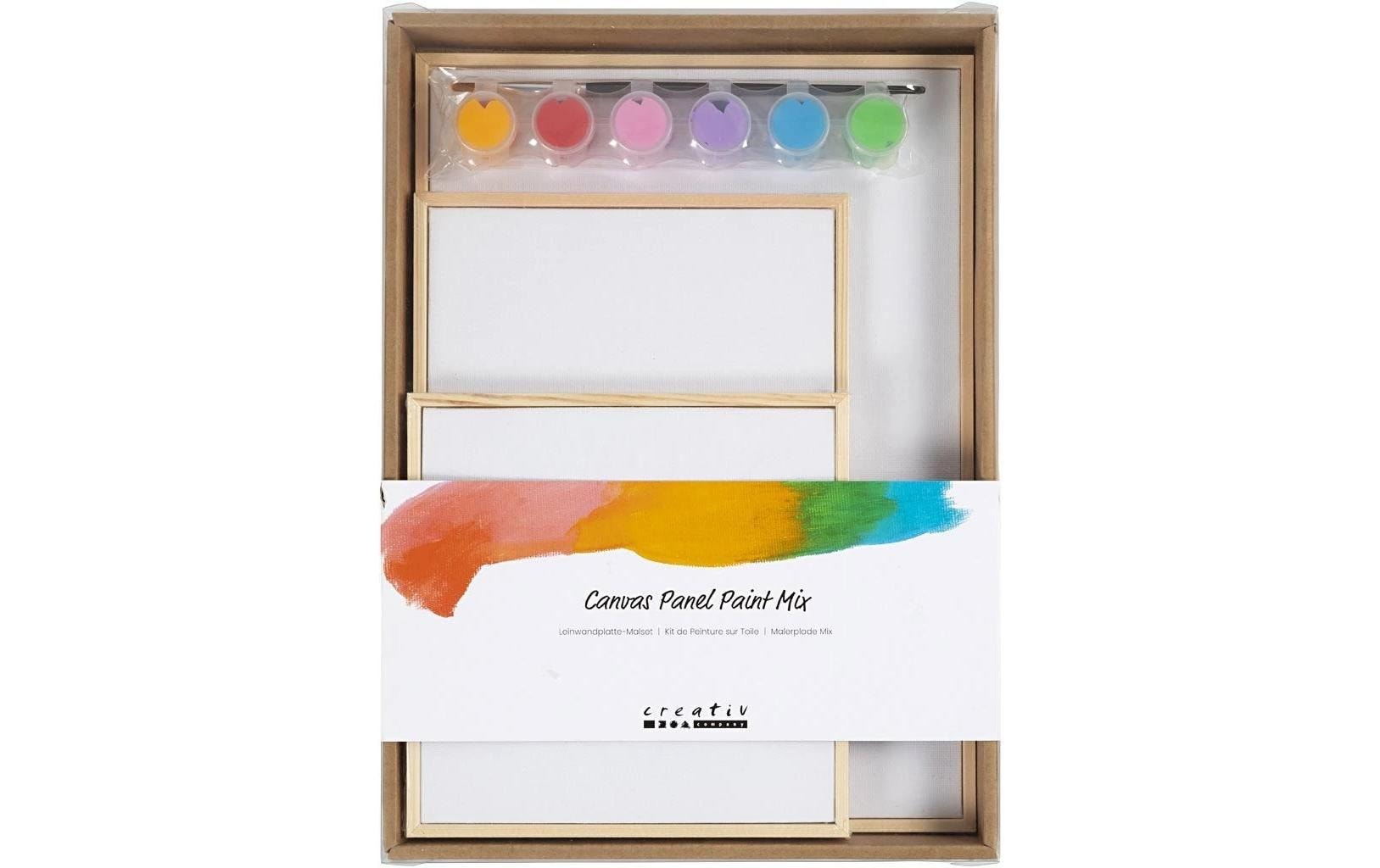 Creativ Company Keilrahmen-Set mit Farben