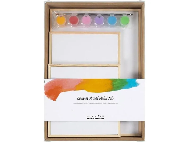 Creativ Company Keilrahmen-Set mit Farben Creativ Company Keilrahmen-Set mit Farben