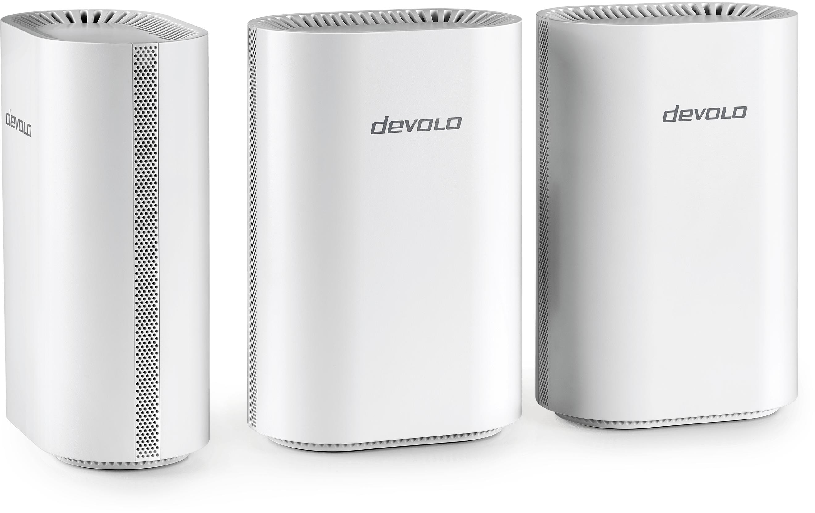 devolo WiFi 7 Mesh BE6500 Dual-Band 3er Pack devolo WiFi 7 Mesh BE6500 Dual-Band 3er Pack