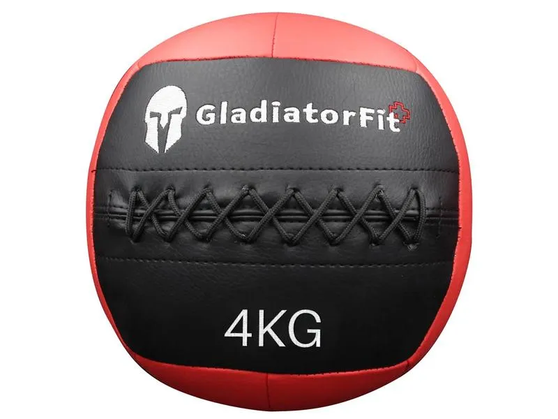 Gladiatorfit Medizinball Ultra-strapazierfähiger Wall Ball 4 kg