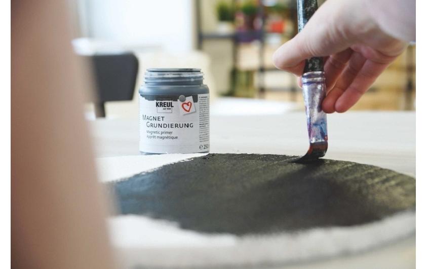 Kreul Grundierung Kreul Magnetfarbe Schwarz, 250 ml
