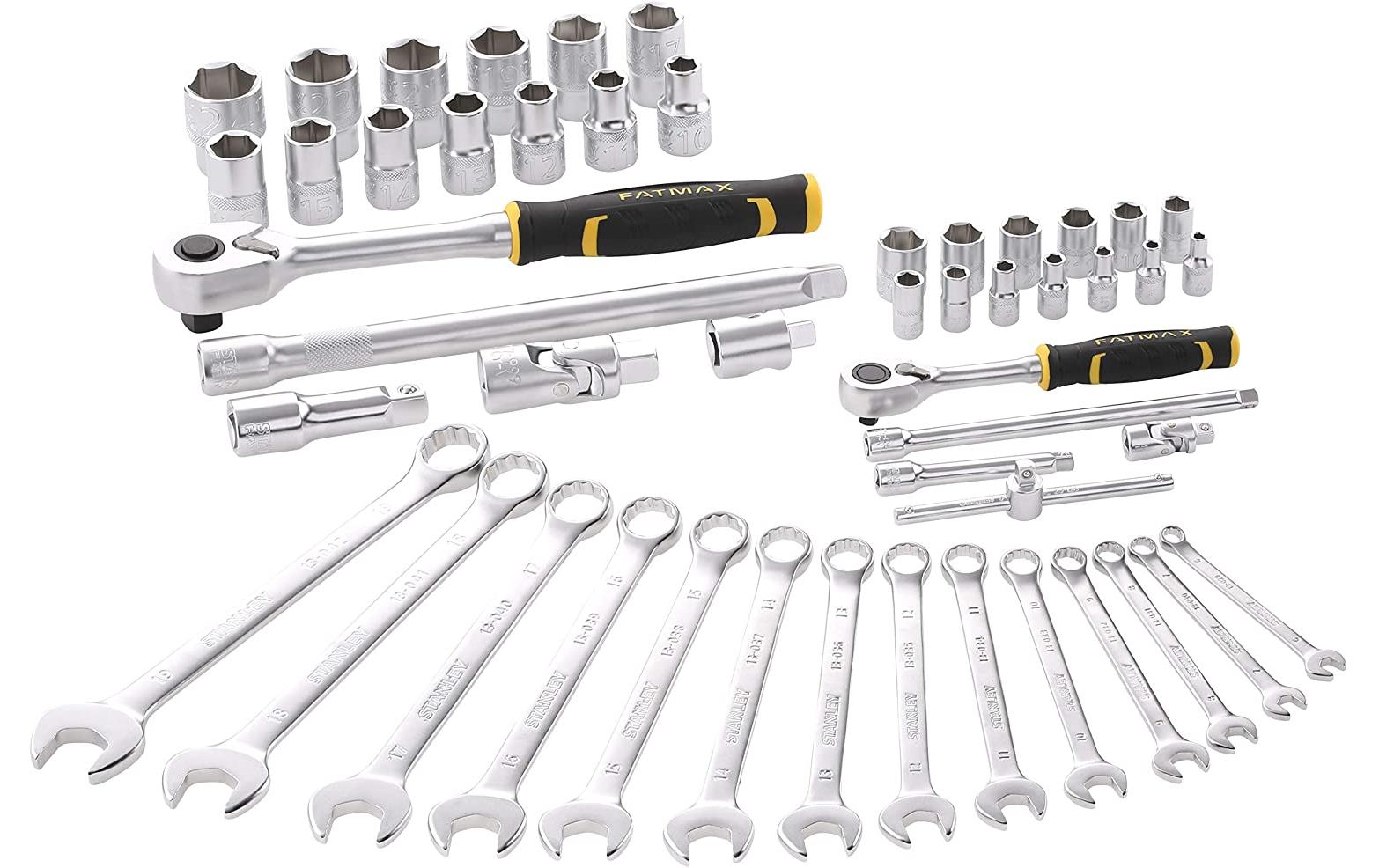 Stanley Fatmax Werkzeug-Set 1/2 + 1/4, 49-teilig Stanley Fatmax Werkzeug-Set 1/2 + 1/4, 49-teilig