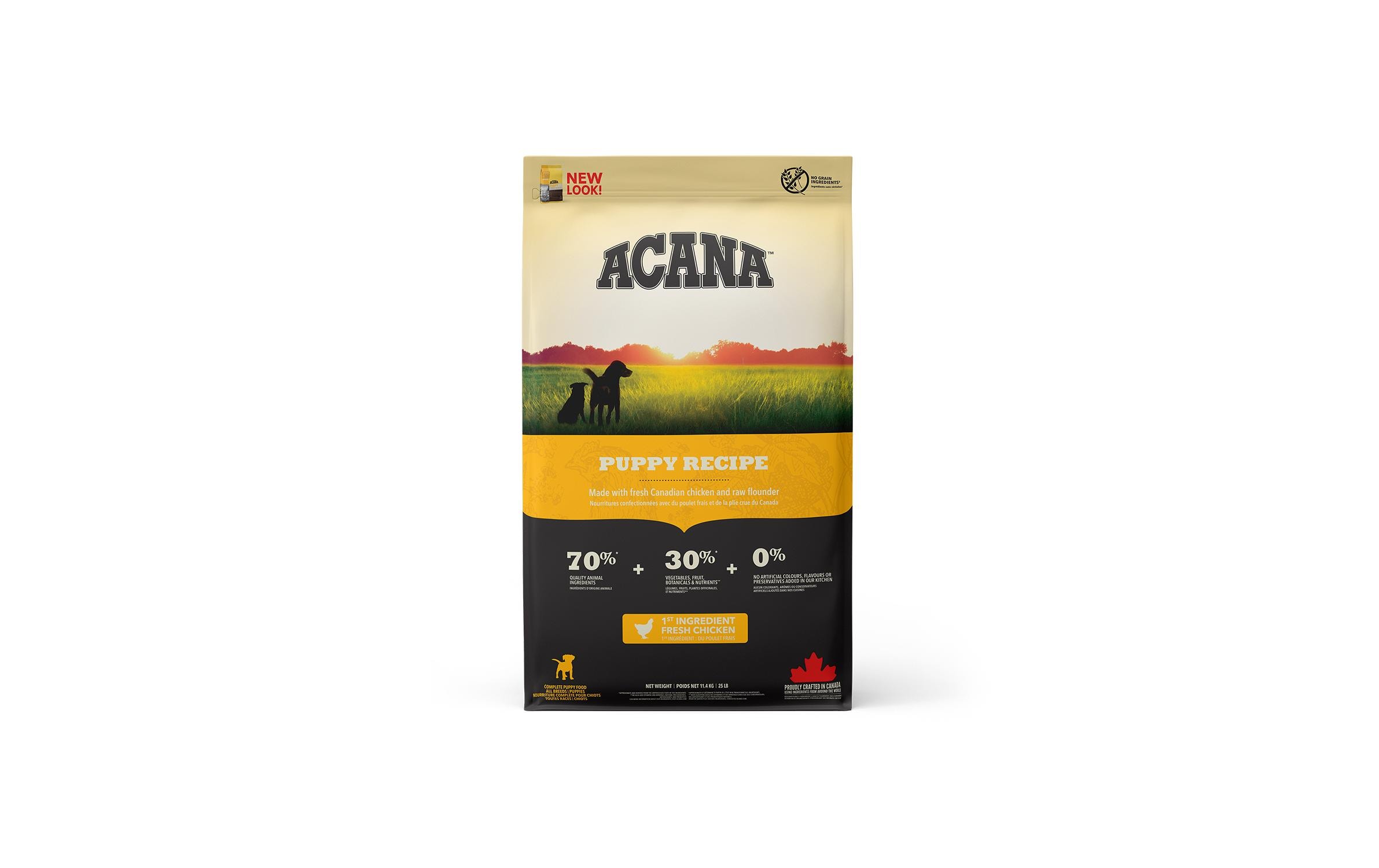 Acana Trockenfutter Puppy Recipe, 11.4 kg