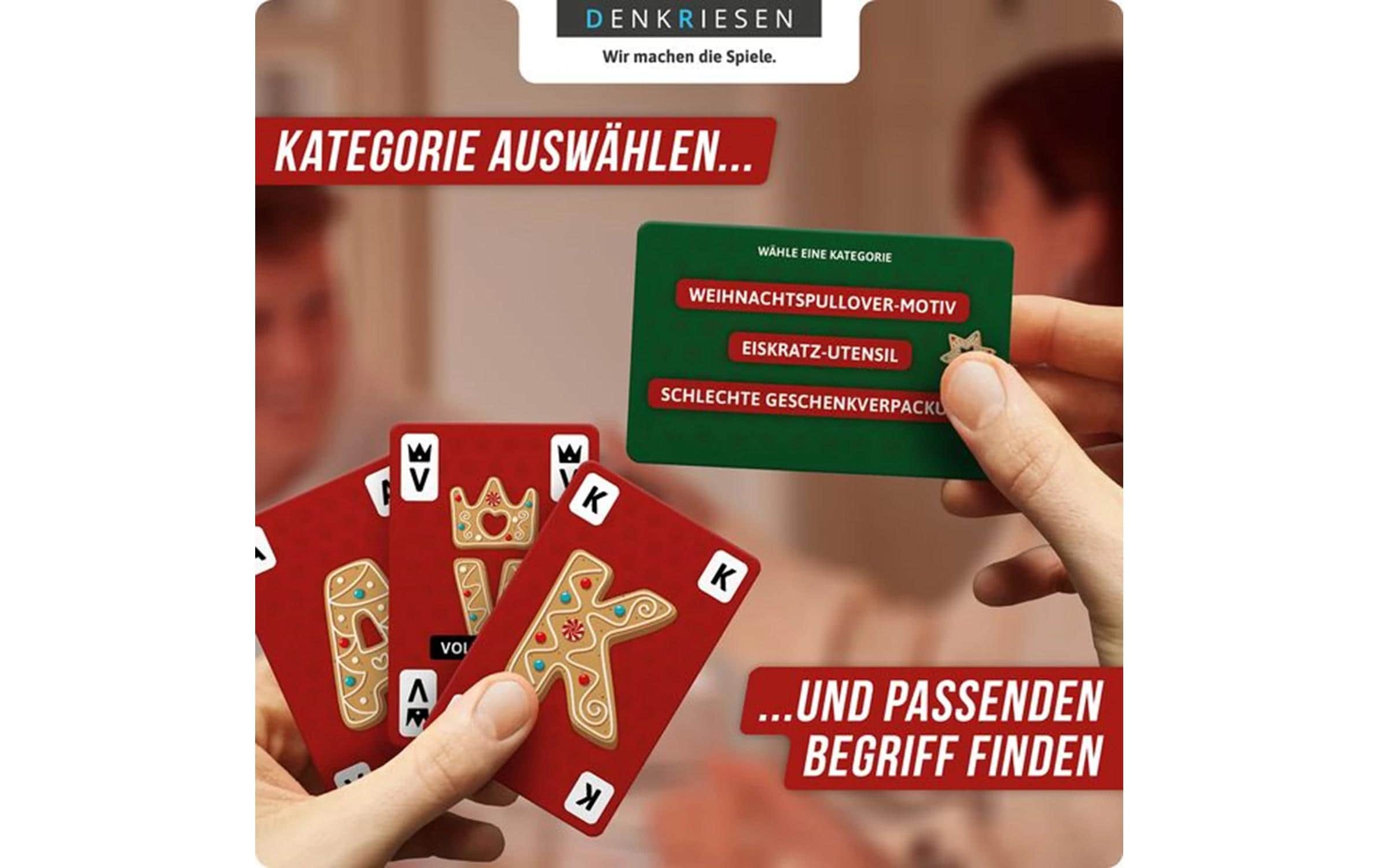 Denkriesen Stadt Land Vollpfosten – Christmas Edition