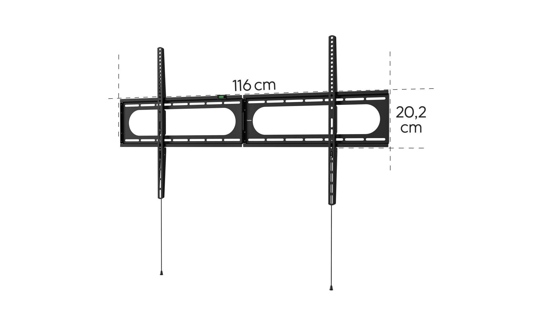 Hama Technics AG TV-Wandhalterung 120 Schwarz