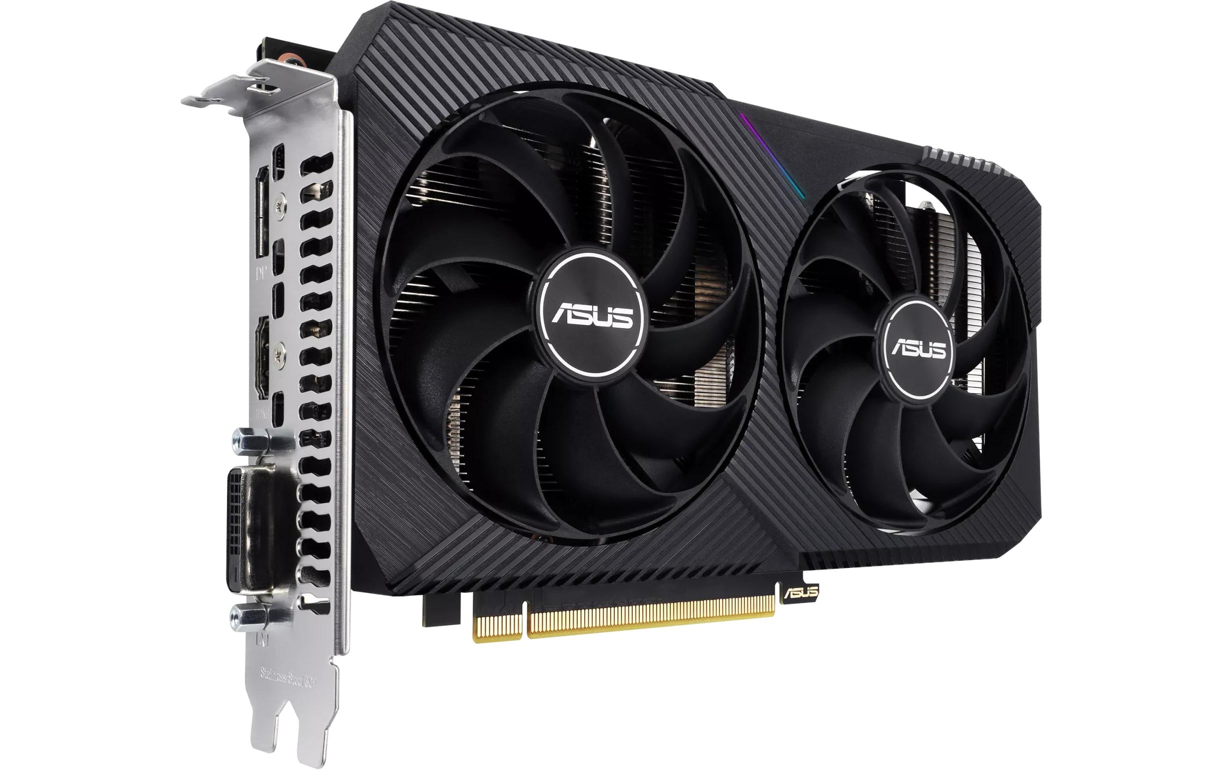 ASUS Grafikkarte Dual GeForce RTX 3050 V2 OC Edition 8 GB ASUS Grafikkarte Dual GeForce RTX 3050 V2 OC Edition 8 GB