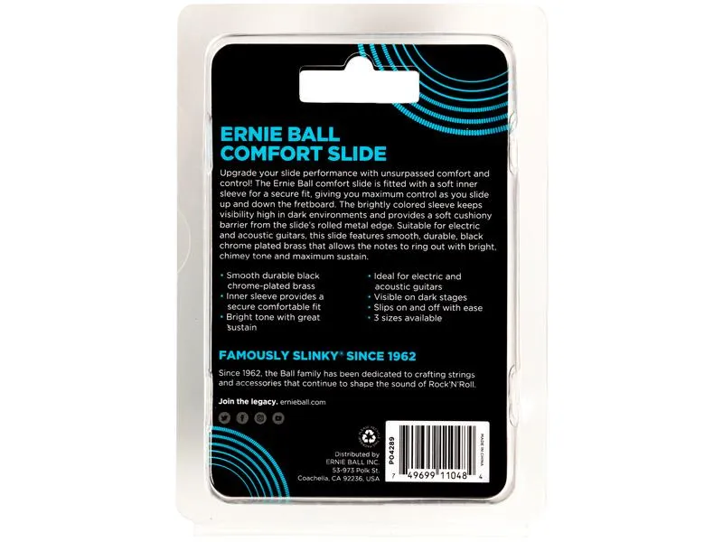Ernie Ball Comfort Brass Slide – Gross Ernie Ball Comfort Brass Slide – Gross