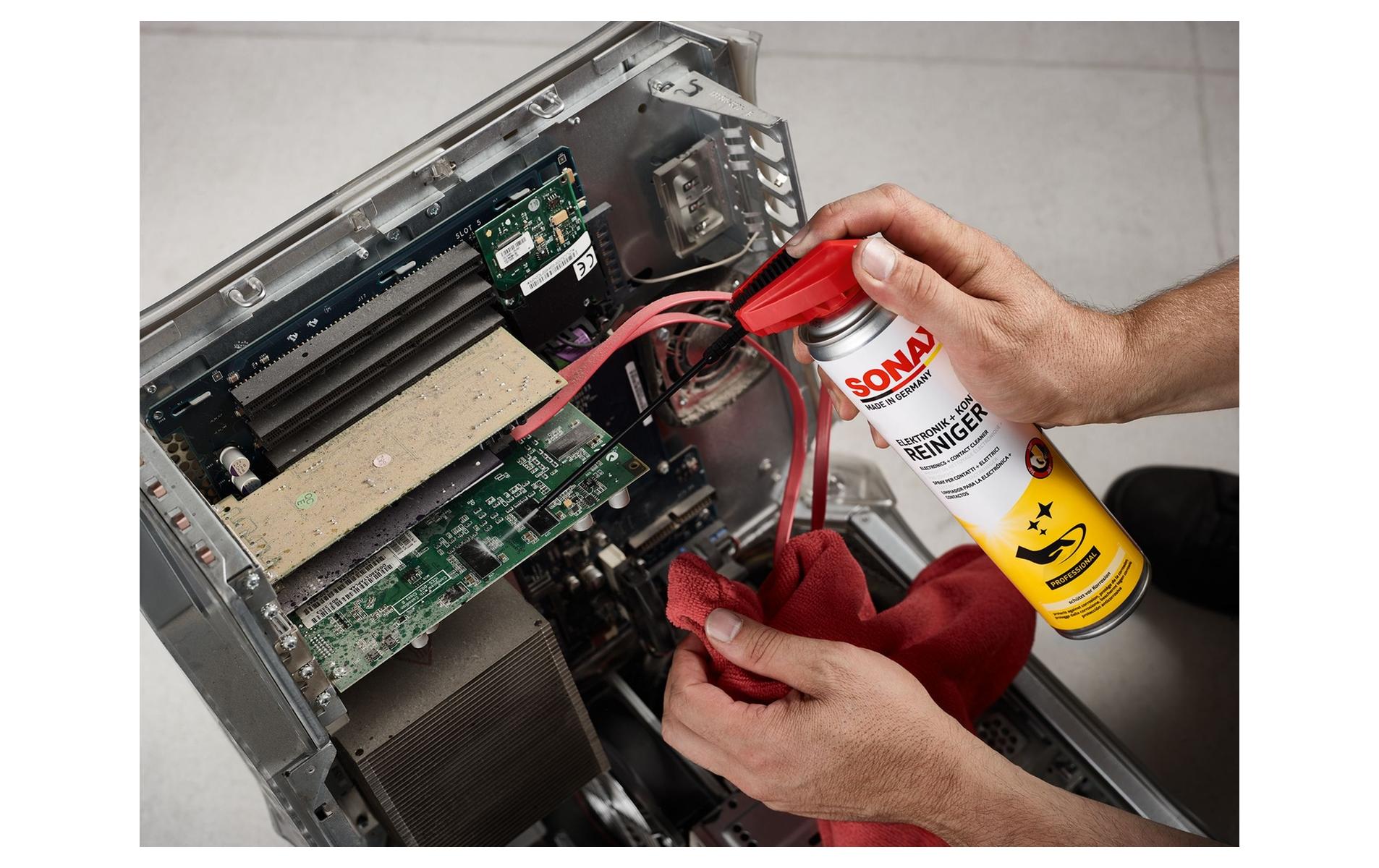 Sonax PROFESSIONAL Elektronik- KontaktReiniger EasySpray, 400 ml