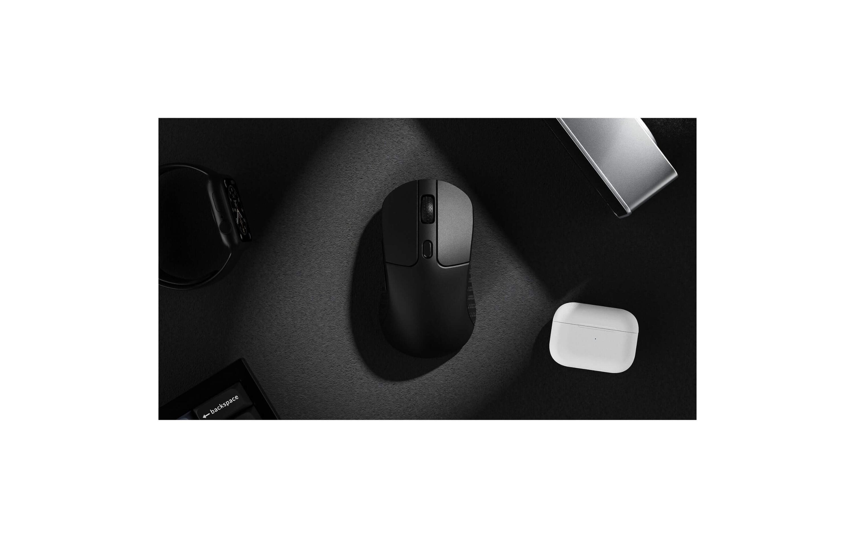 Keychron Gaming-Maus M3 Wireless Black 4000 Hz No RGB