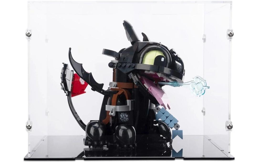 iDisplayit Acryl-Display für LEGO 10375 Drachenzähmen Ohnezahn