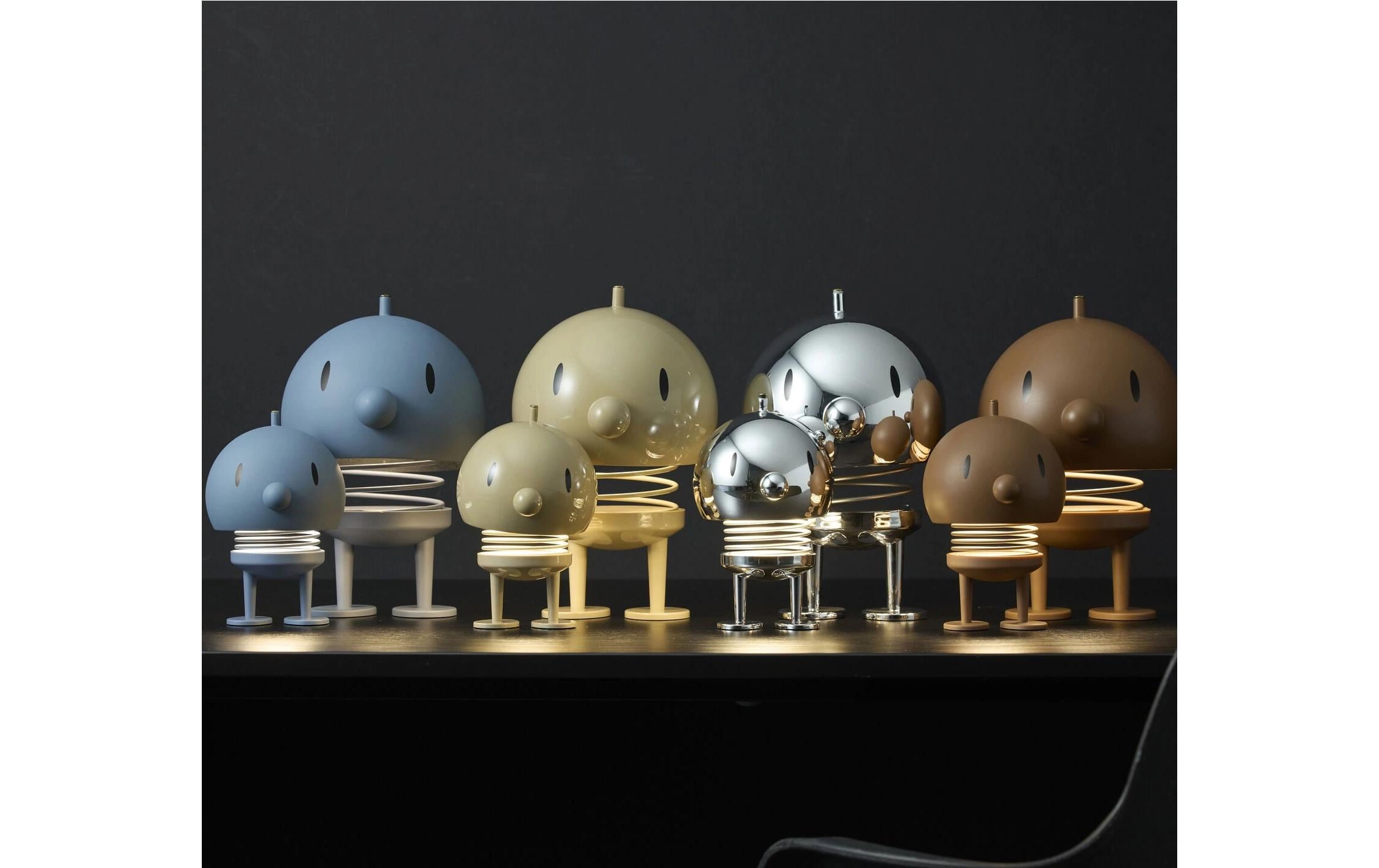 Hoptimist Tischleuchte Chrom XL