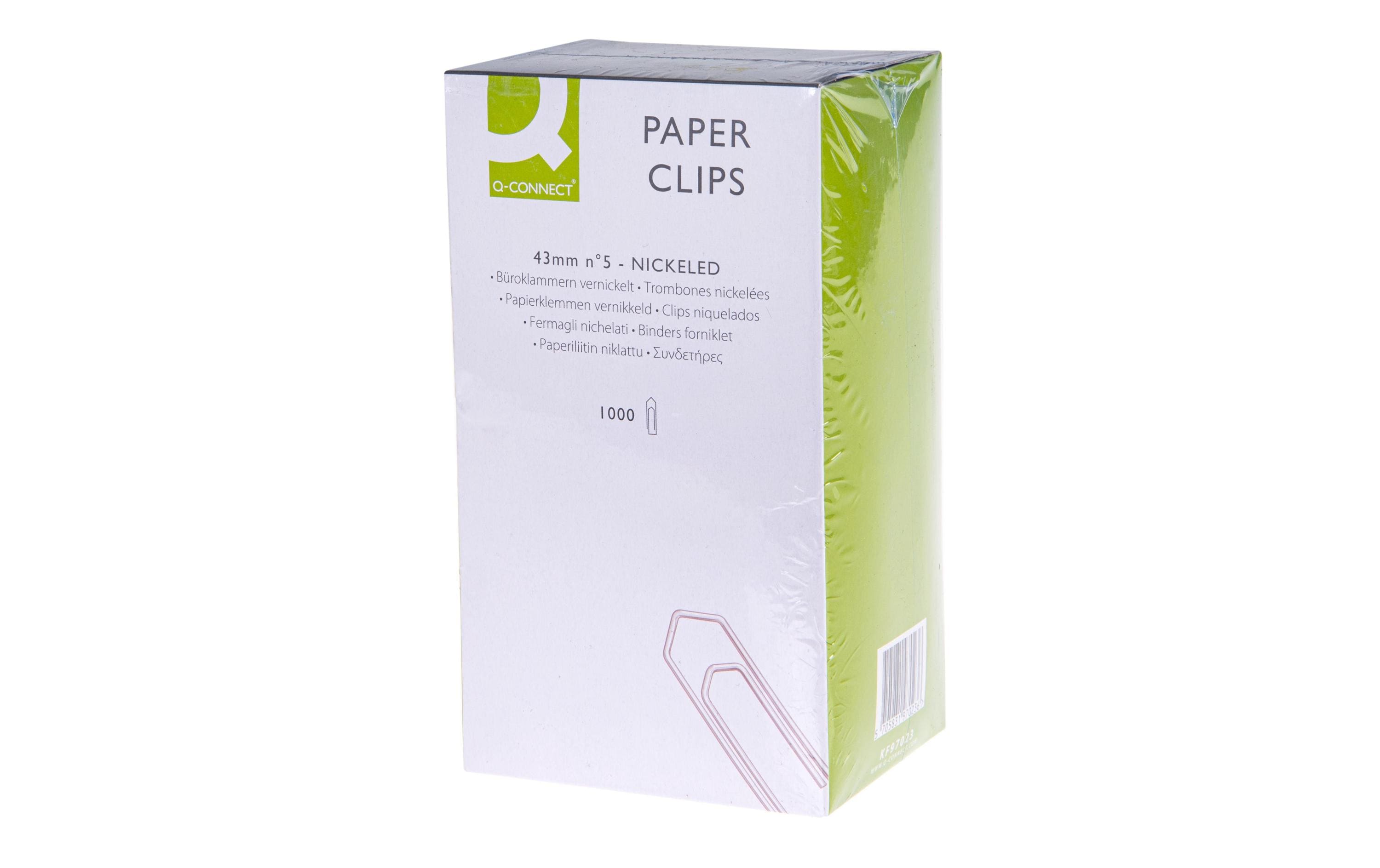 CONNECT Büroklammer 43 mm 1000 Stück CONNECT Büroklammer 43 mm 1000 Stück