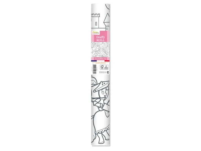 Avenue Mandarine Graffy Roll, Prinzessinnen und Ritter Weiss Avenue Mandarine Graffy Roll, Prinzessinnen und Ritter Weiss
