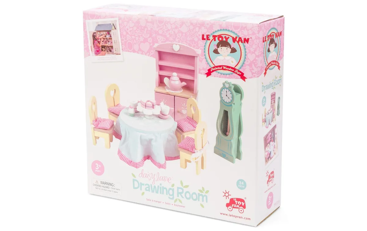 LE TOY VAN Puppenhausmöbel Esszimmer Möbel Set LE TOY VAN Puppenhausmöbel Esszimmer Möbel Set