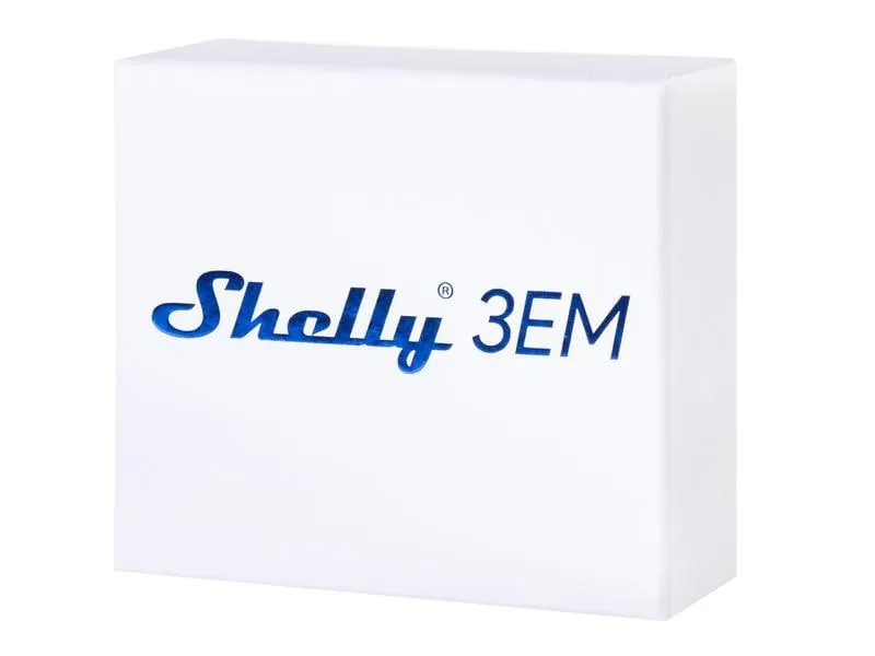 Shelly Dreiphasen-Energiezähler Shelly 3EM Shelly Dreiphasen-Energiezähler Shelly 3EM